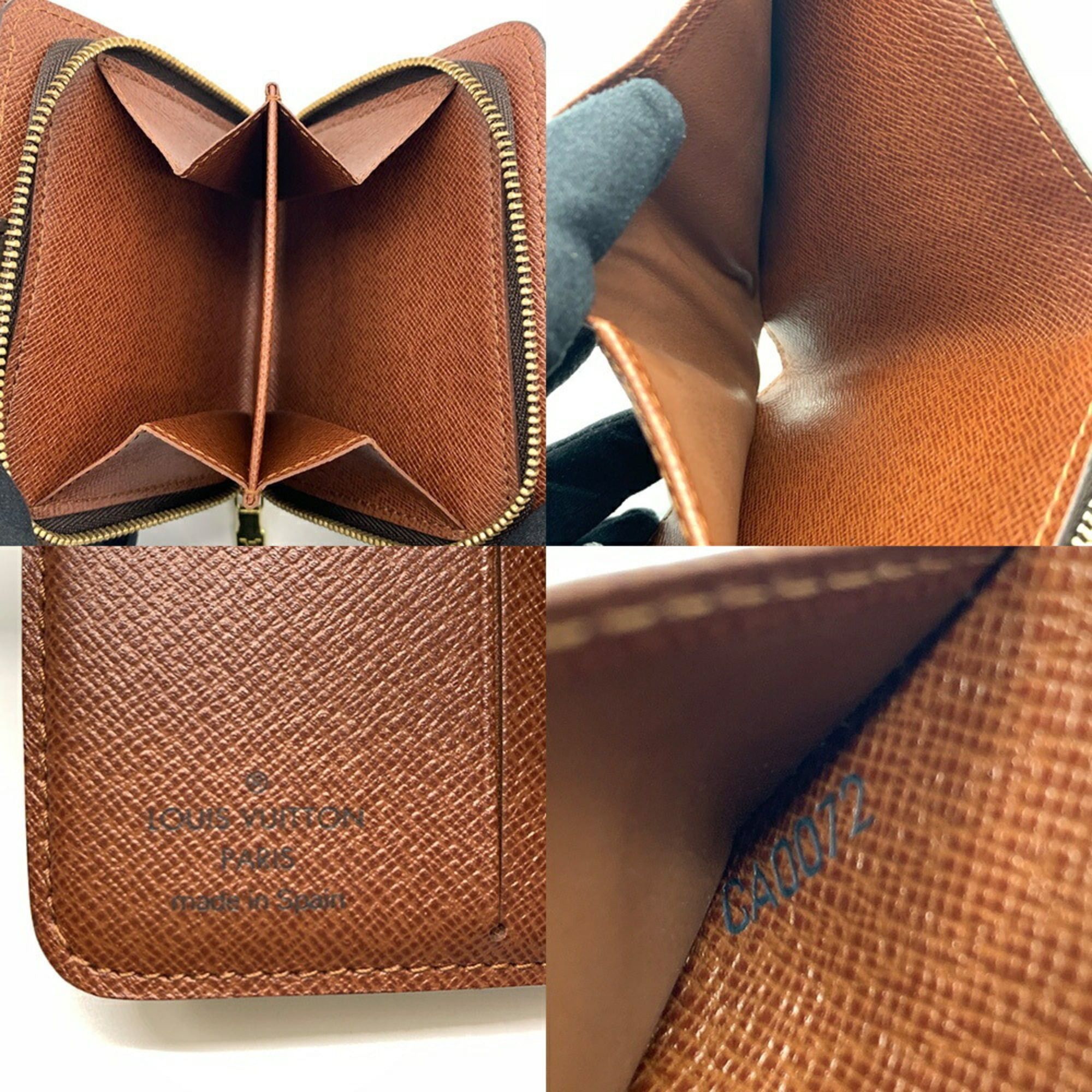 Louis Vuitton Louis Vuitton Monogram Canvas Compact Zip Wallet Size ONE SIZE - 5 Thumbnail