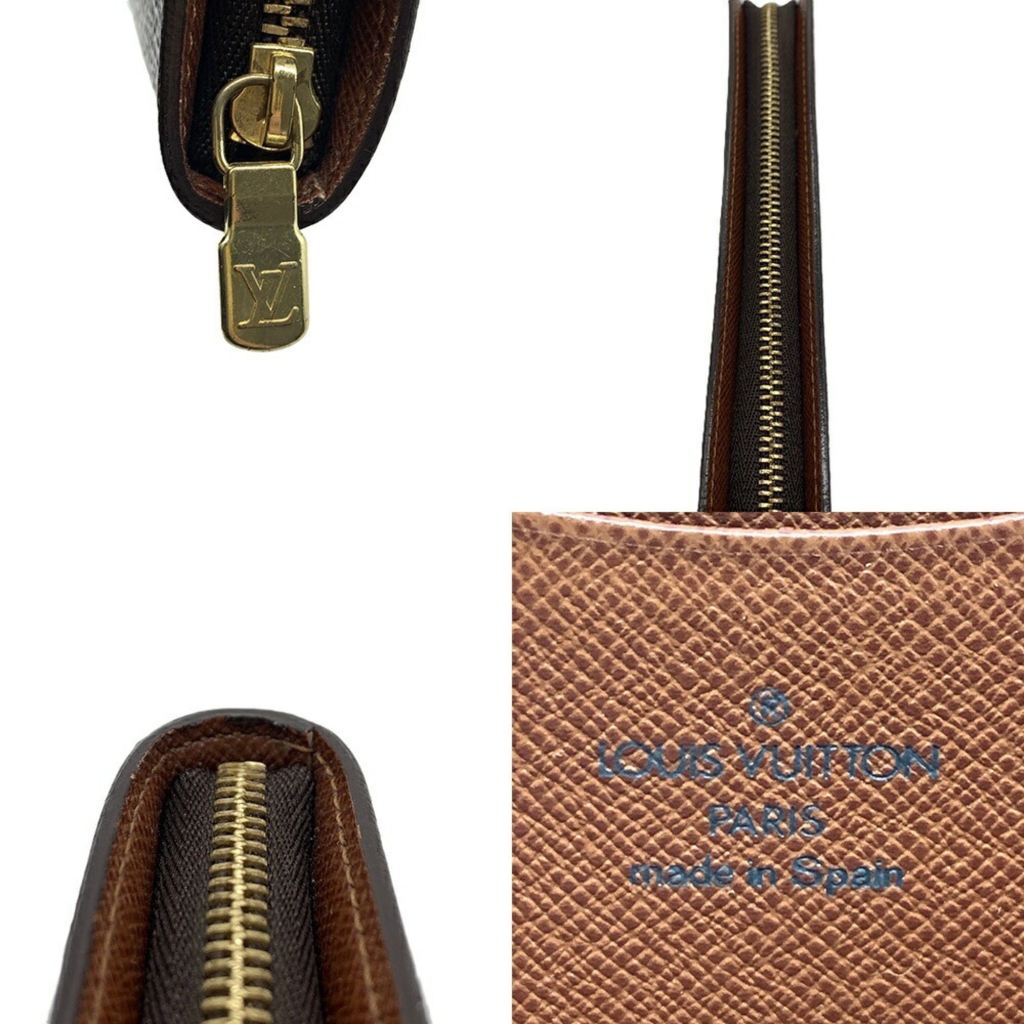 Louis Vuitton Louis Vuitton Monogram Portemonnaie Zip-Around Long Wallet M61727 LOUIS VUITTON Size ONE SIZE - 4 Thumbnail