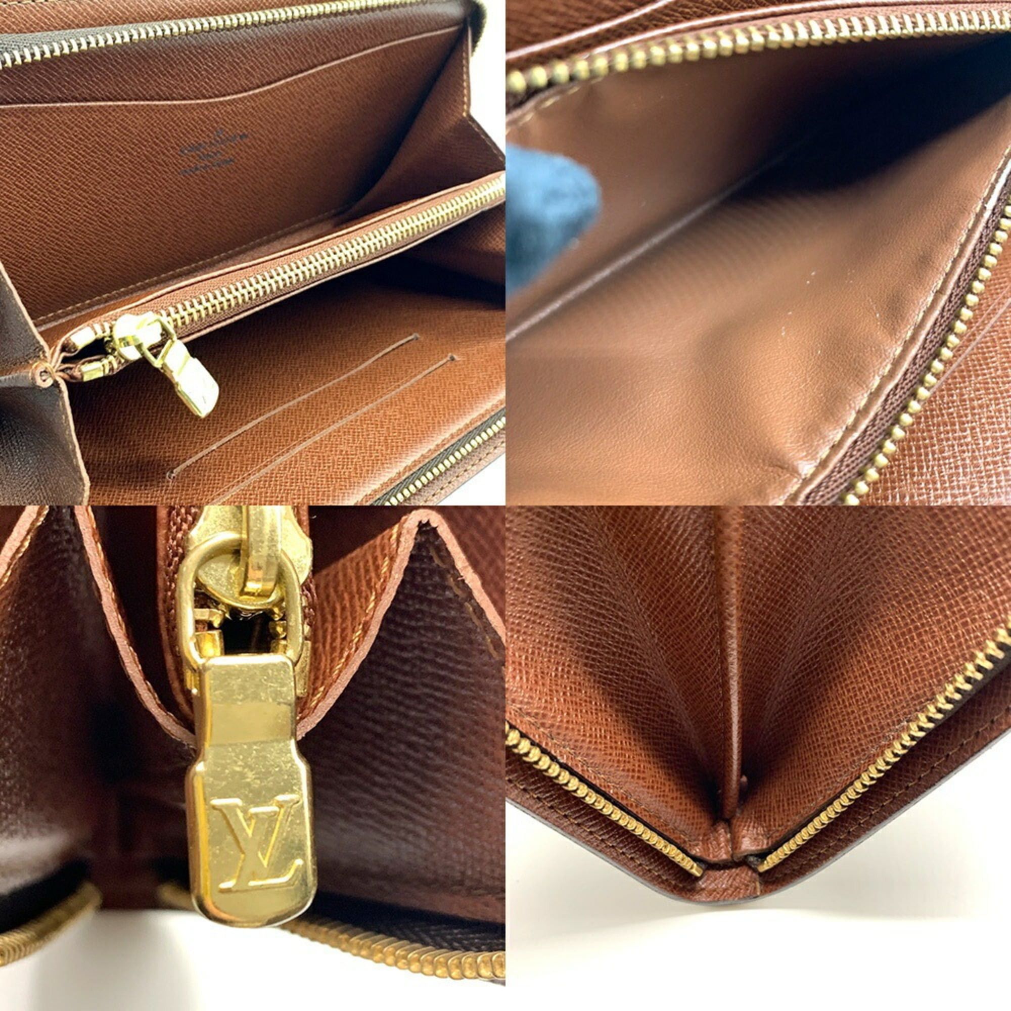 Louis Vuitton Louis Vuitton Monogram Portemonnaie Zip-Around Long Wallet M61727 LOUIS VUITTON Size ONE SIZE - 5 Thumbnail