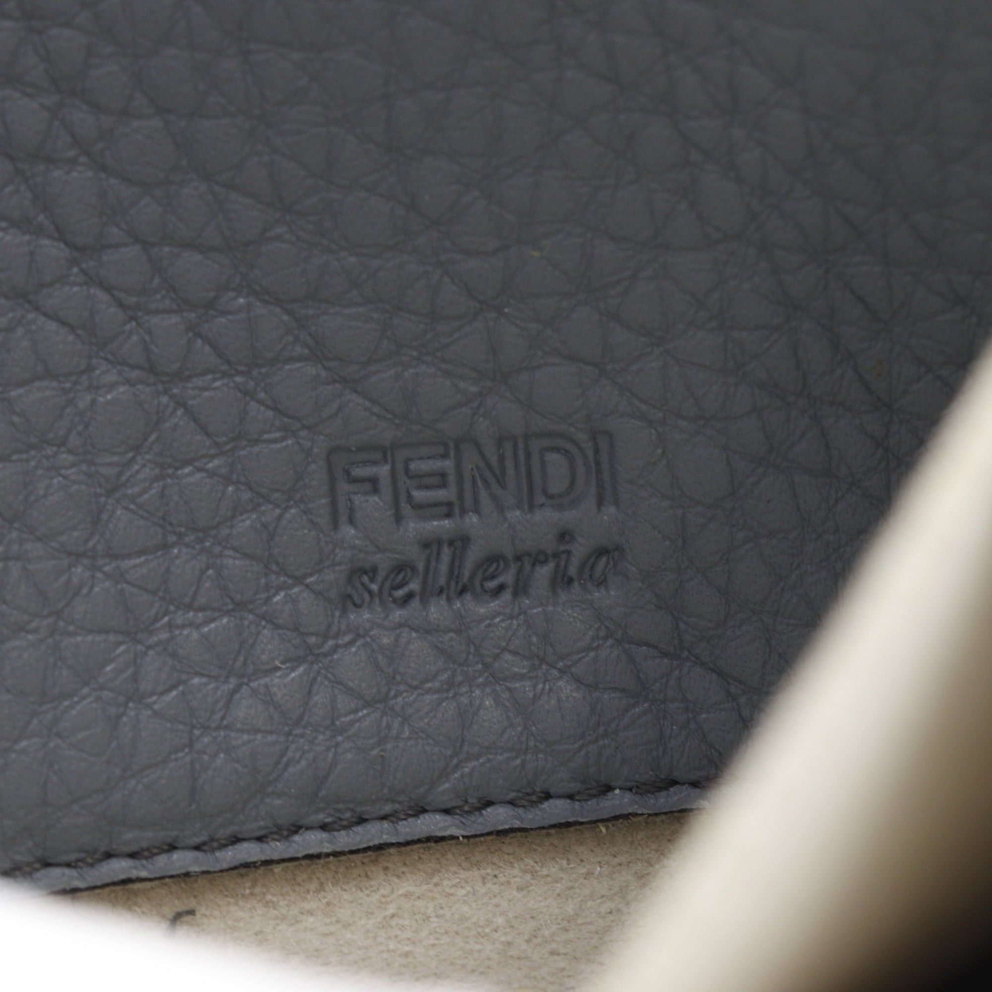 Fendi Fendi Round Zip Long Wallet Selleria 8M0374 Leather Light Blue Around Women's Size ONE SIZE - 18 Thumbnail