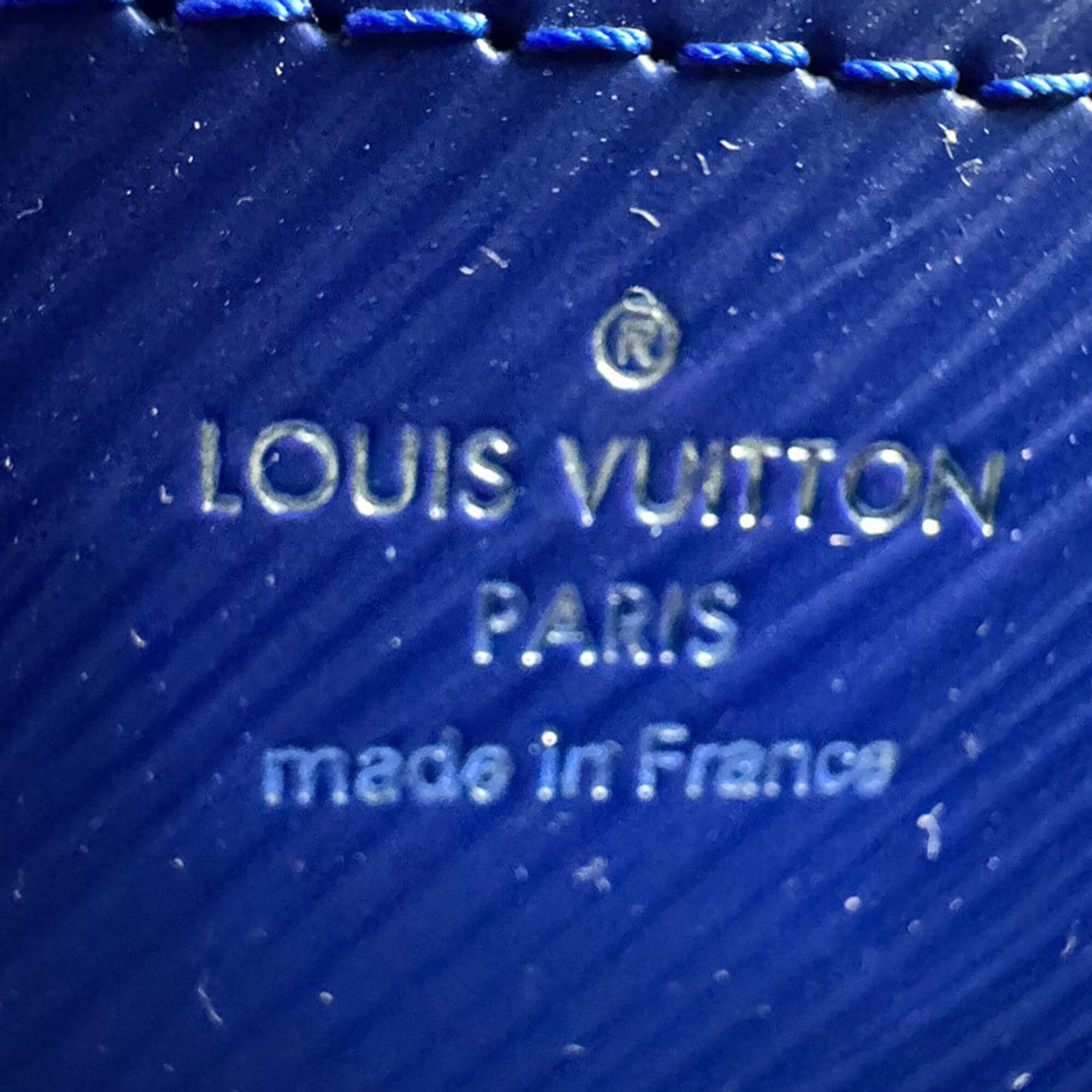 Louis Vuitton Louis Vuitton Shoulder Bag Epi Twist PM Leather Metal Blue Silver Women's M41872 z9645 Size ONE SIZE - 12 Thumbnail