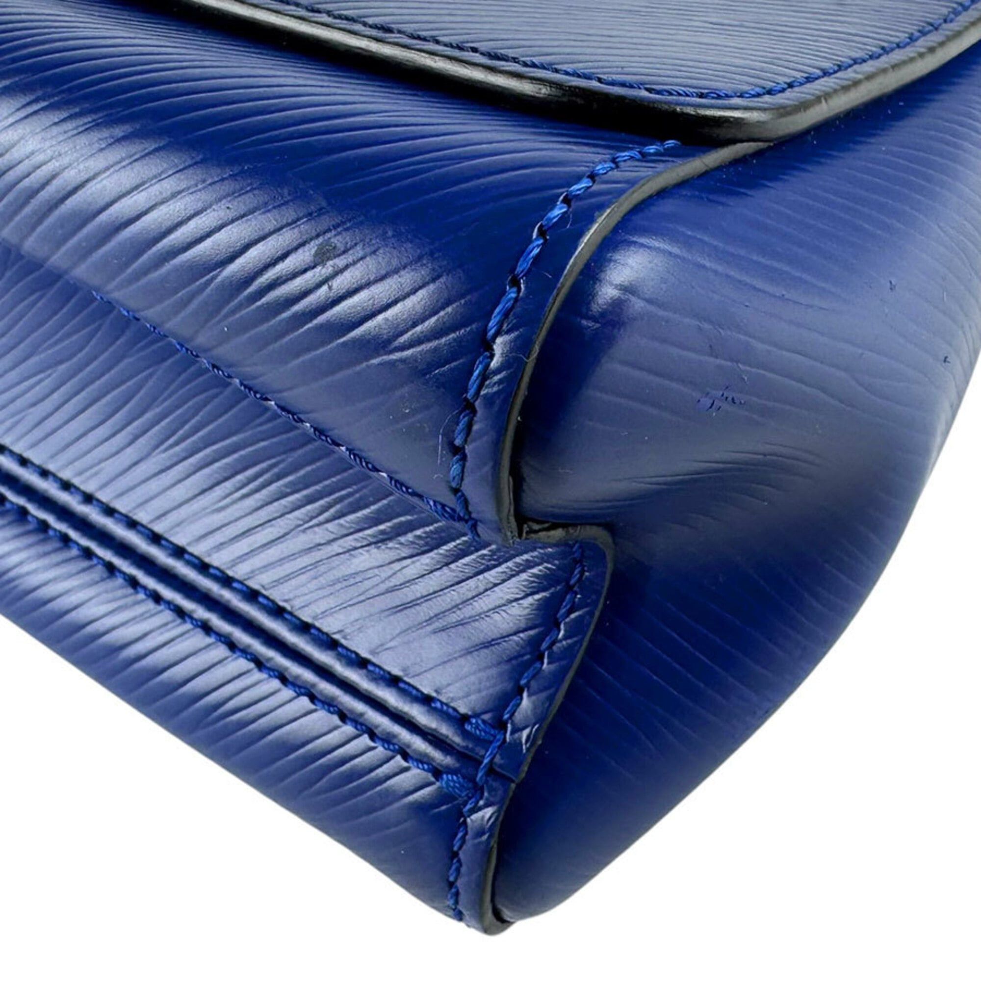 Louis Vuitton Louis Vuitton Shoulder Bag Epi Twist PM Leather Metal Blue Silver Women's M41872 z9645 Size ONE SIZE - 9 Thumbnail