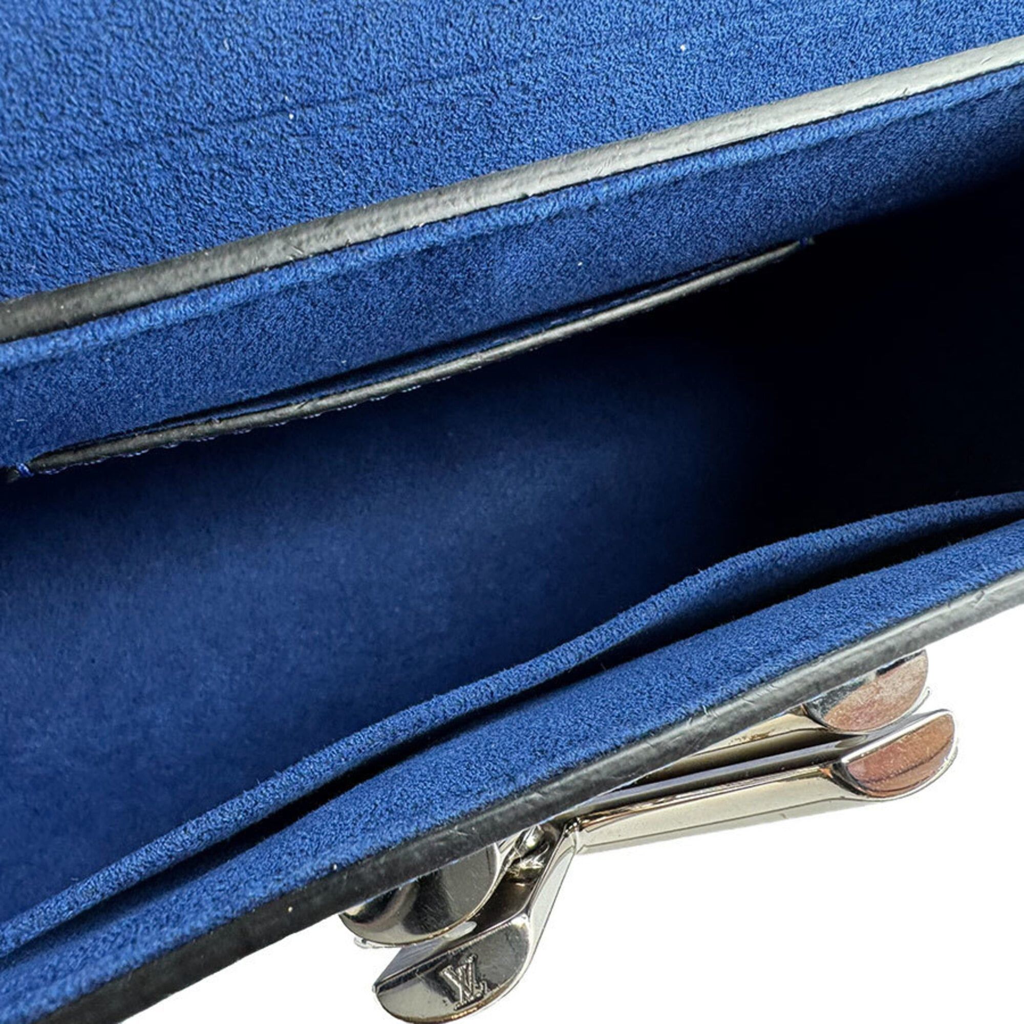 Louis Vuitton Louis Vuitton Shoulder Bag Epi Twist PM Leather Metal Blue Silver Women's M41872 z9645 Size ONE SIZE - 5 Thumbnail