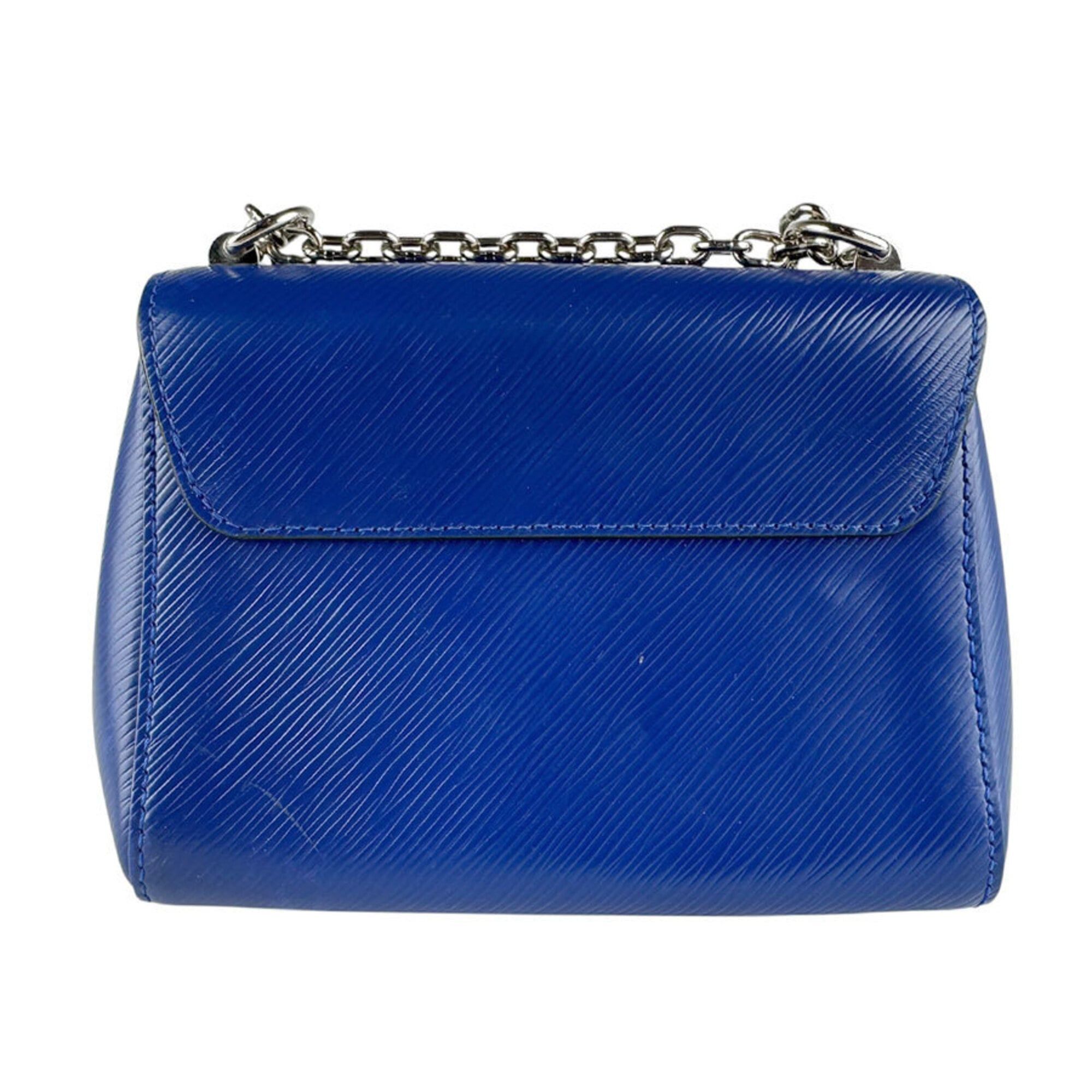 Louis Vuitton Louis Vuitton Shoulder Bag Epi Twist PM Leather Metal Blue Silver Women's M41872 z9645 Size ONE SIZE - 3 Thumbnail
