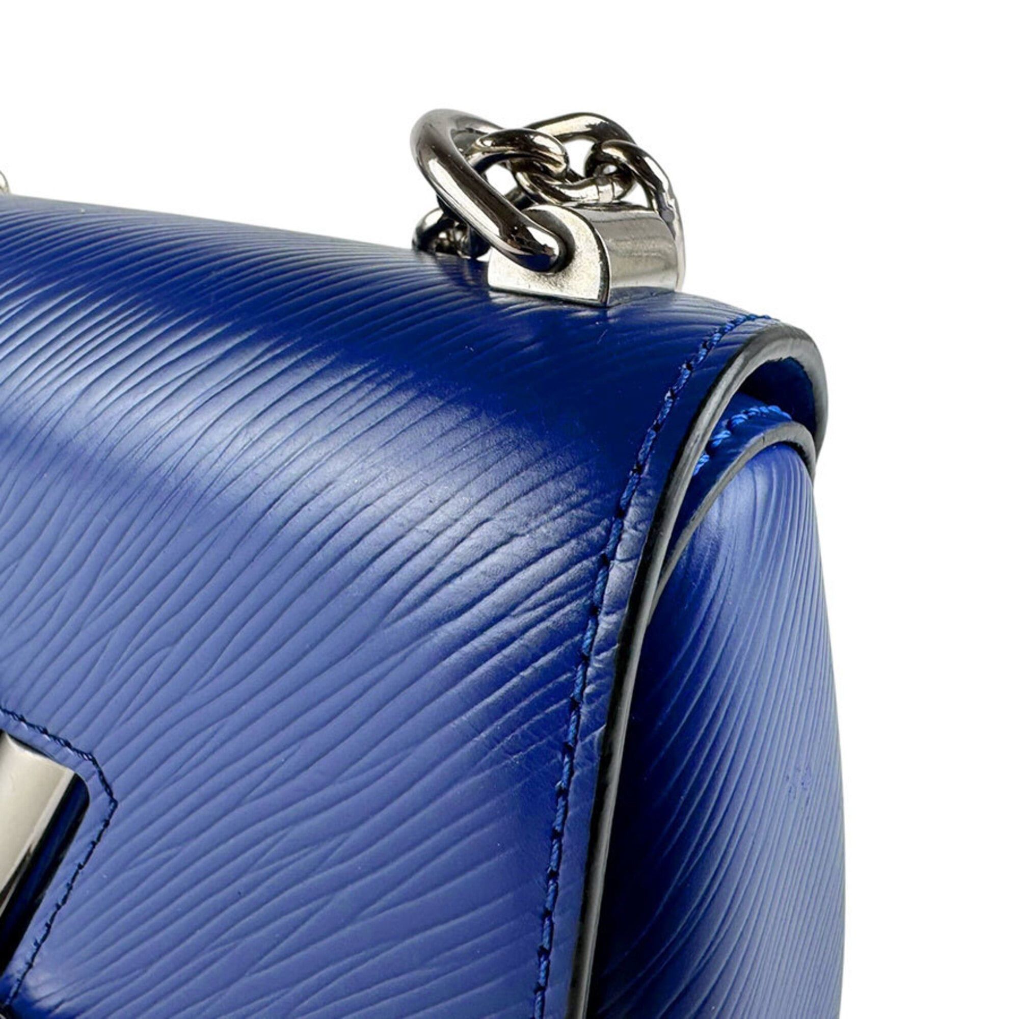 Louis Vuitton Louis Vuitton Shoulder Bag Epi Twist PM Leather Metal Blue Silver Women's M41872 z9645 Size ONE SIZE - 7 Thumbnail