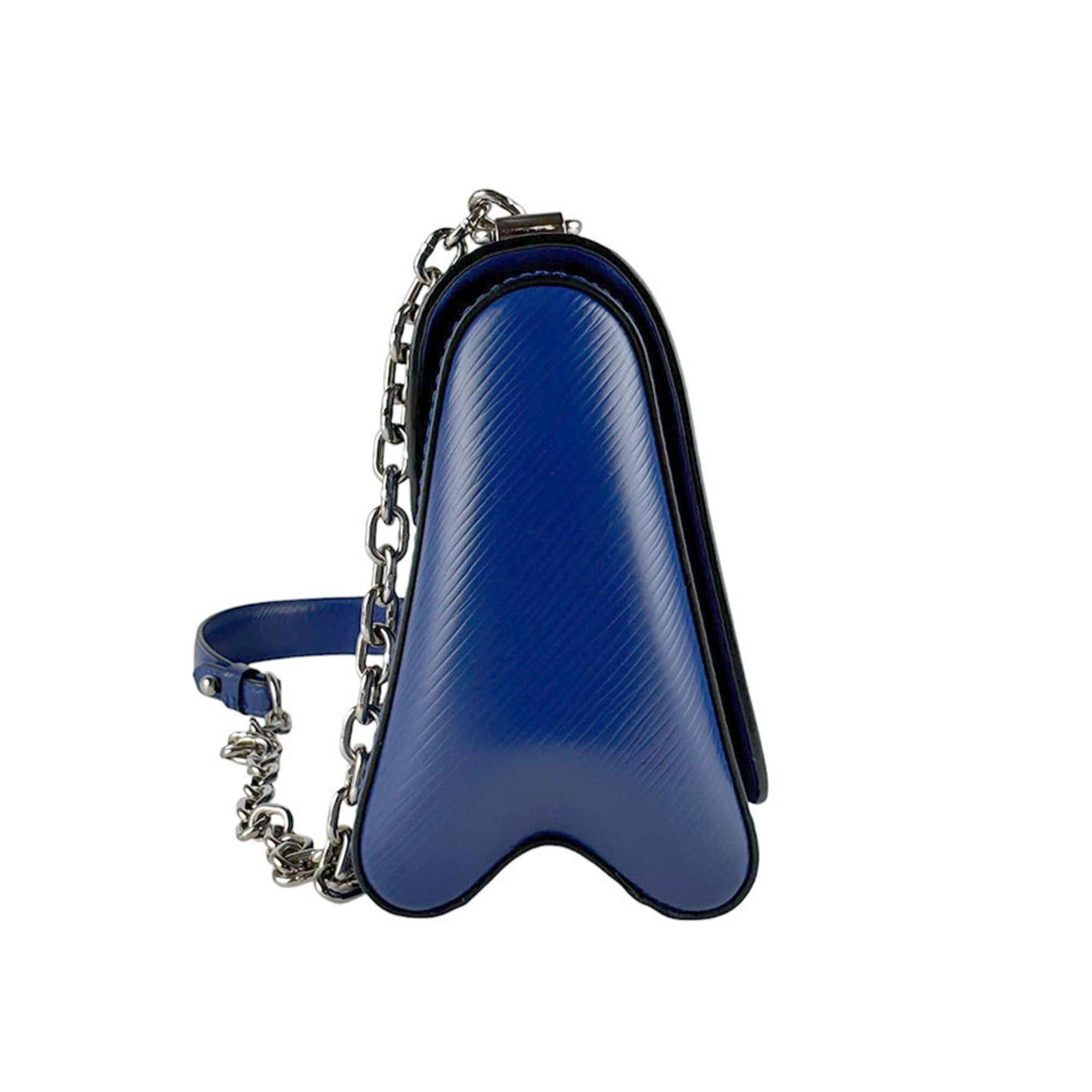 Louis Vuitton Louis Vuitton Shoulder Bag Epi Twist PM Leather Metal Blue Silver Women's M41872 z9645 Size ONE SIZE - 2 Thumbnail