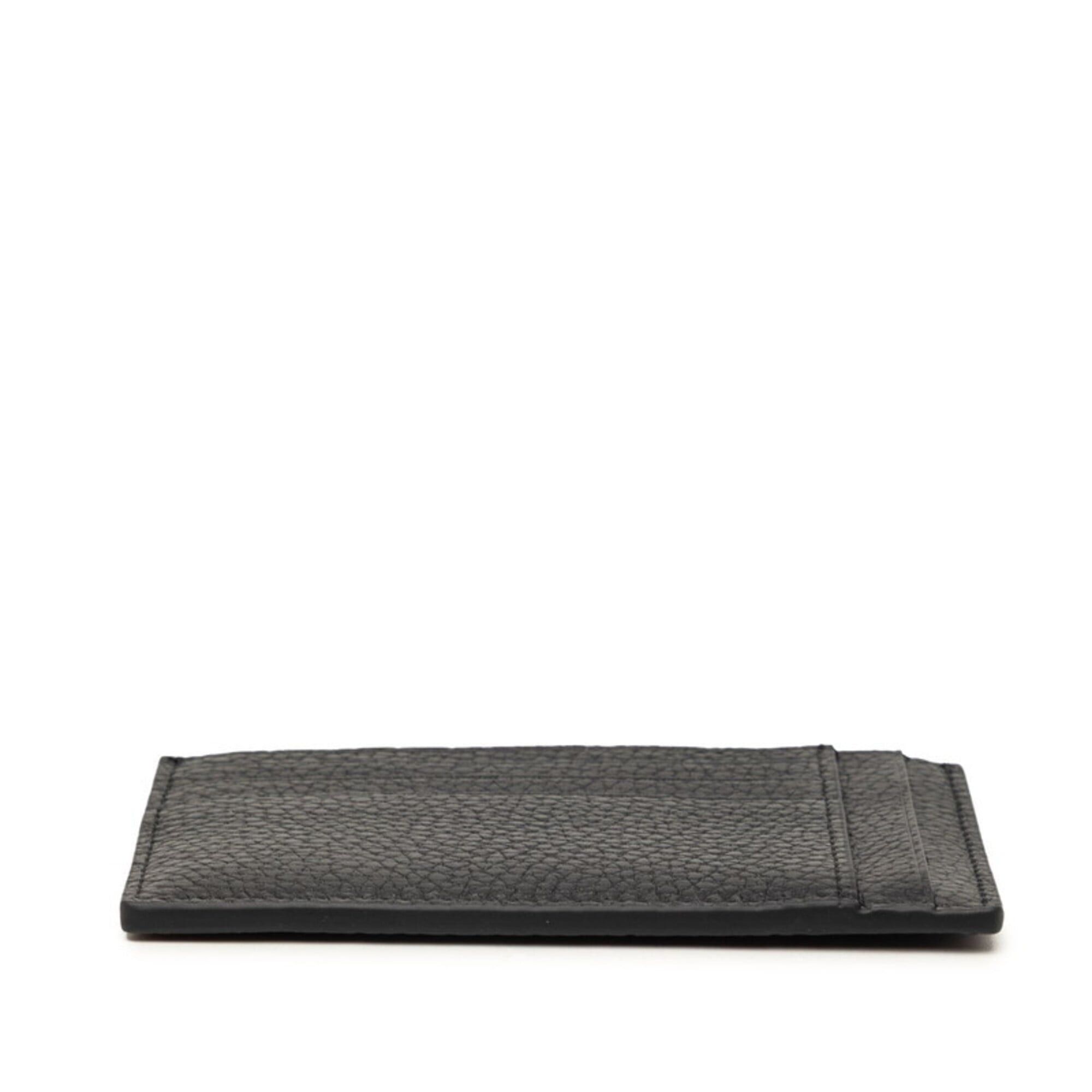 Gucci Gucci Maxi GG Jumbo Business Card Holder/Card Case 812681 Black Leather Women's GUCCI Size ONE SIZE - 3 Thumbnail