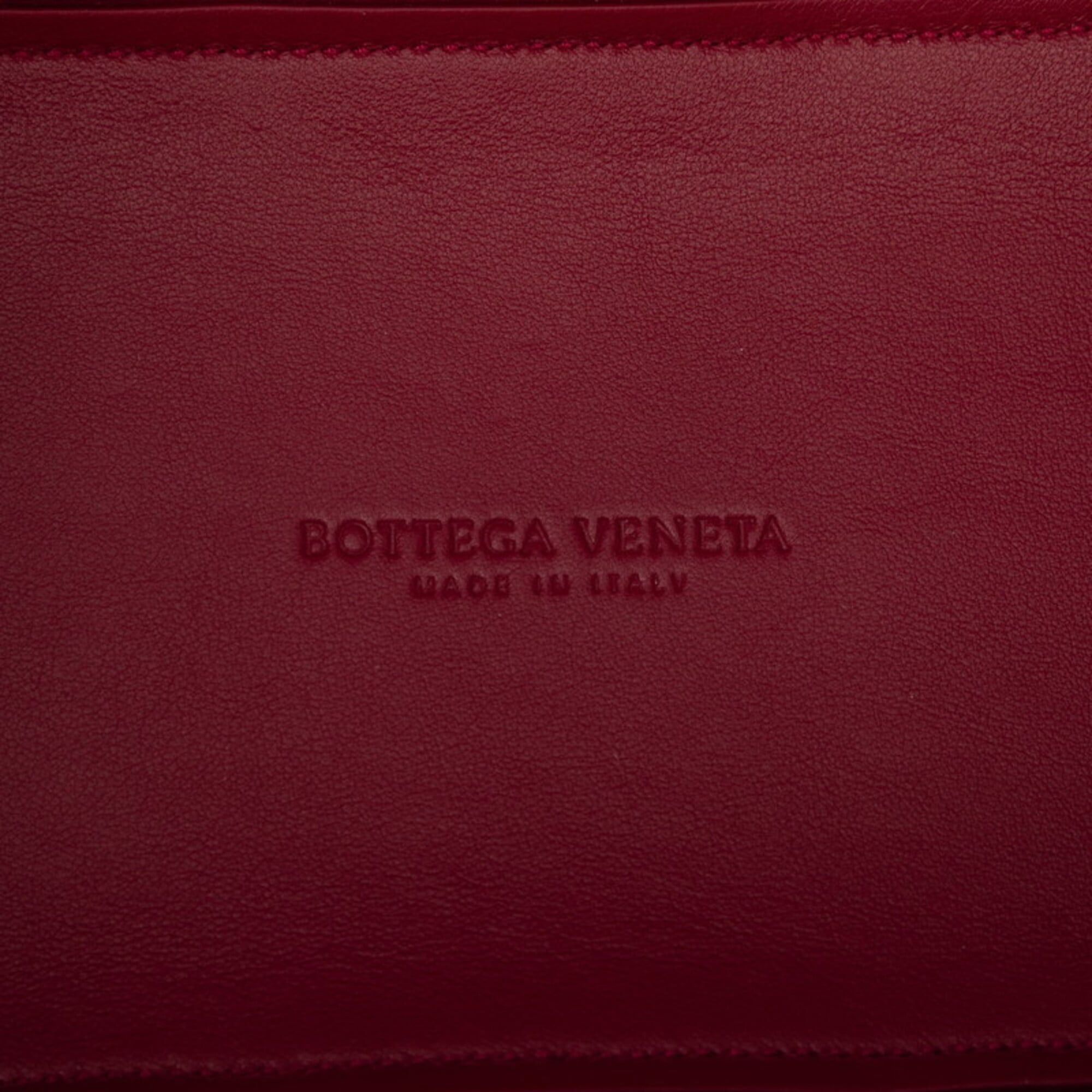 Bottega Veneta Bottega Veneta The Swoop Handbag Shoulder Bag 2-Way Red Leather Women's BOTTEGAVENETA Size ONE SIZE - 5 Thumbnail