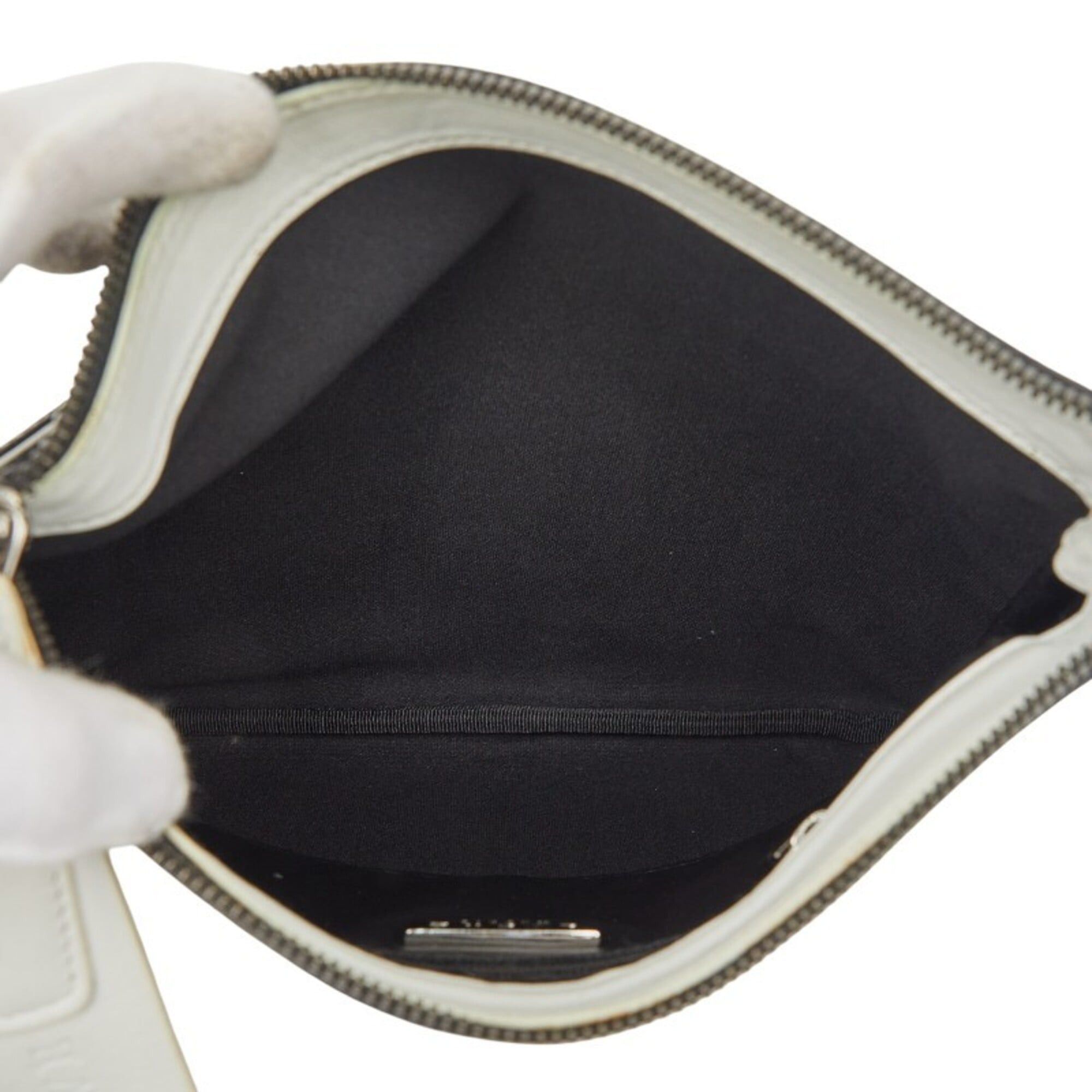 Loewe Loewe Repeat Anagram Crossbody Shoulder Bag, Black and White Leather, Women's LOEWE Size ONE SIZE - 9 Thumbnail