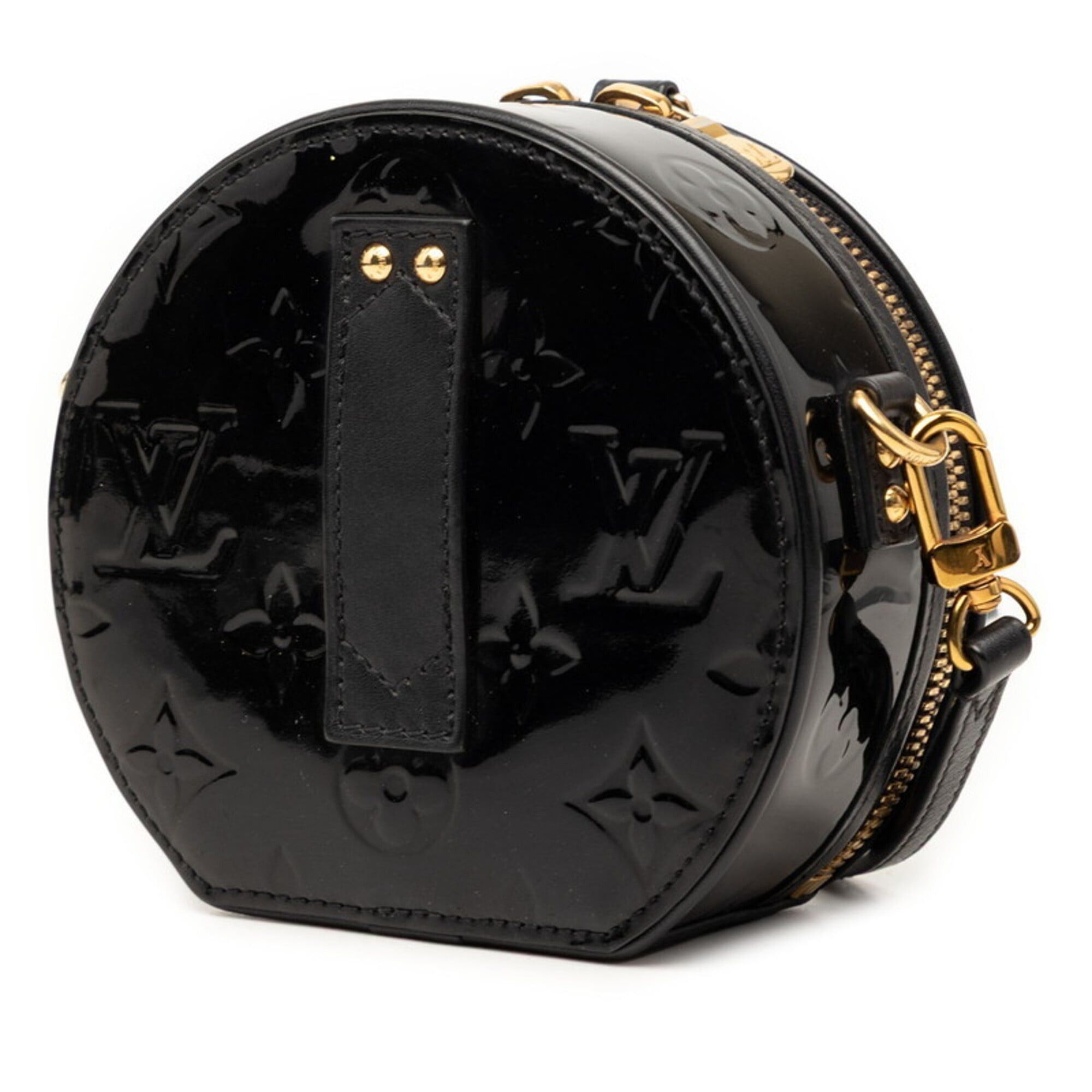 Louis Vuitton Louis Vuitton Monogram Vernis Boite Chapeau Crossbody Shoulder Bag M90469 Noir Black Patent Leather Women's LOUIS VUITTON Size ONE SIZE - 2 Thumbnail