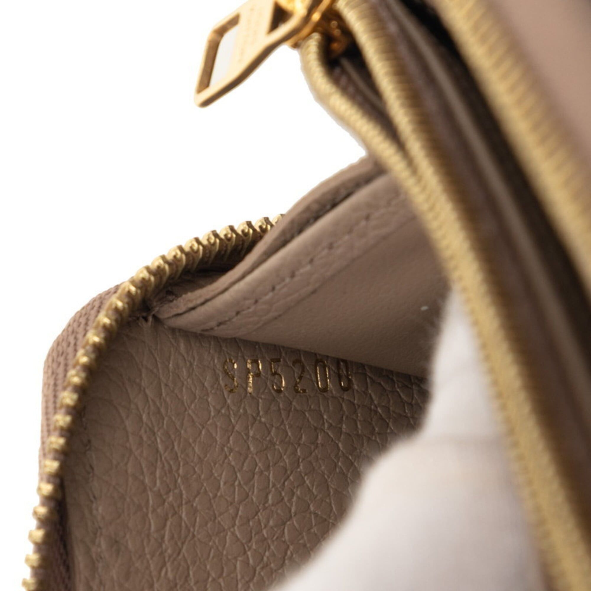 Louis Vuitton Louis Vuitton Monogram Empreinte Bicolor Zippy Wallet Round Zipper Long M69794 Tourterelle Crème Beige Leather Women's LOUIS VUITTON Size ONE SIZE - 7 Thumbnail