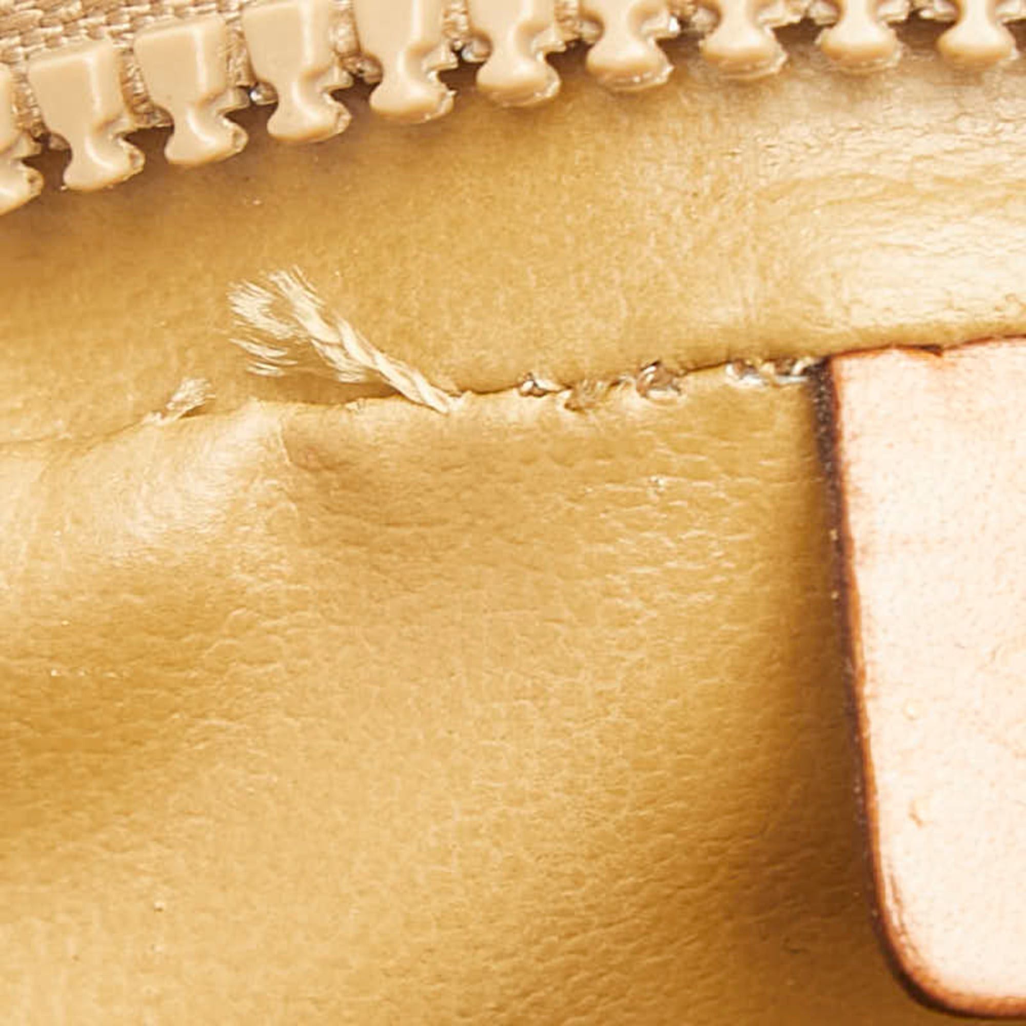 Celine Celine Macadam Crossbody Shoulder Bag/Pochette, Beige/Brown Leather, Women's CELINE Size ONE SIZE - 6 Thumbnail