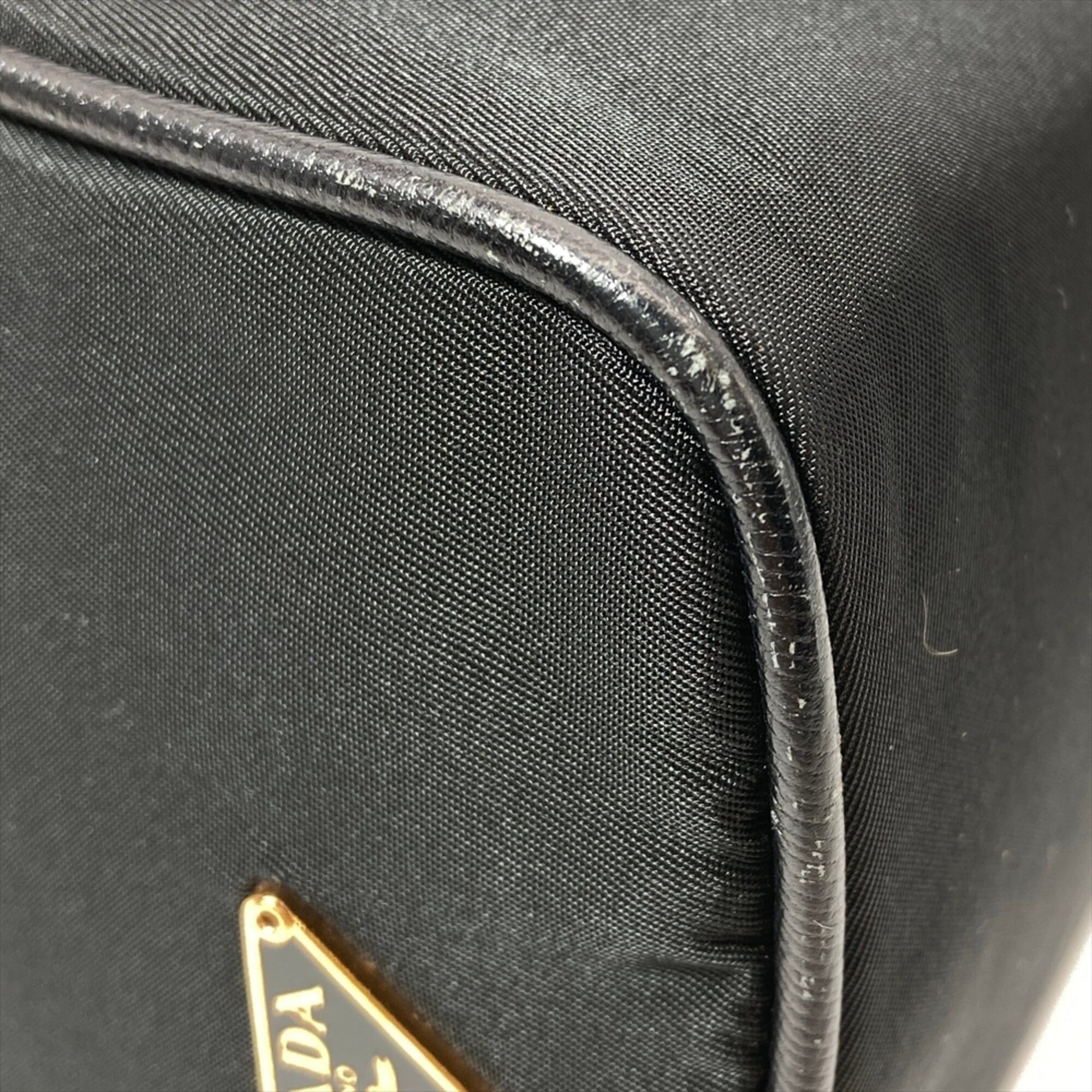 Prada Prada Logo Shoulder Bag, Nylon, Black, One-Shoulder Size ONE SIZE - 6 Thumbnail