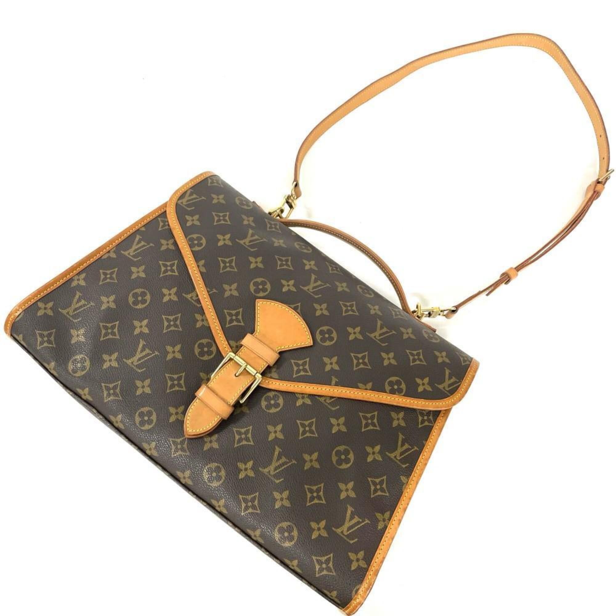 Louis Vuitton Louis Vuitton Beverly Handbag, 2-way, Monogram Canvas, M51121, Brown Size ONE SIZE - 5 Thumbnail