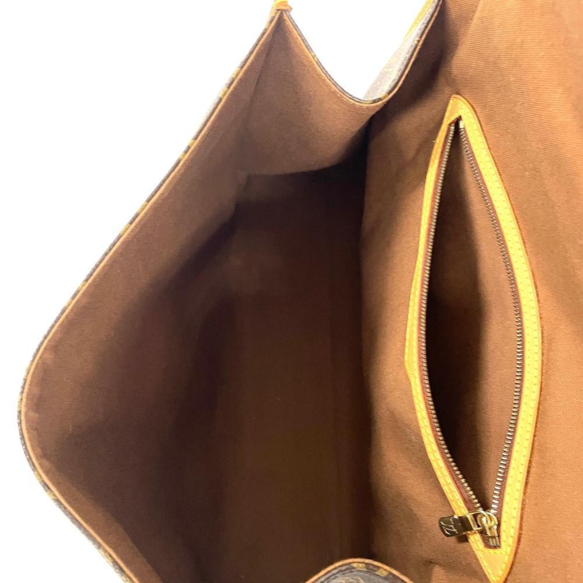 Louis Vuitton Louis Vuitton Beverly Handbag, 2-way, Monogram Canvas, M51121, Brown Size ONE SIZE - 6 Thumbnail