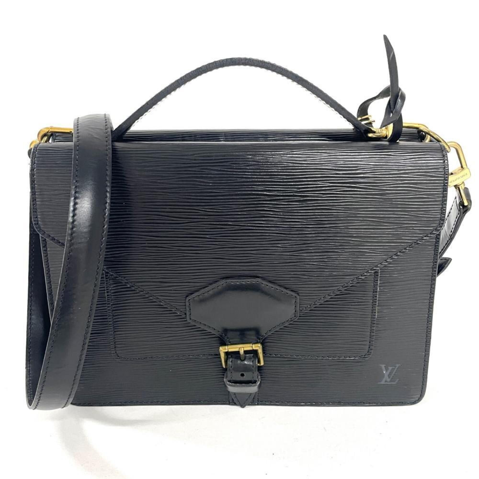 Louis Vuitton Louis Vuitton Handbag Epi M52322 Noir Leather Size ONE SIZE - 3 Thumbnail