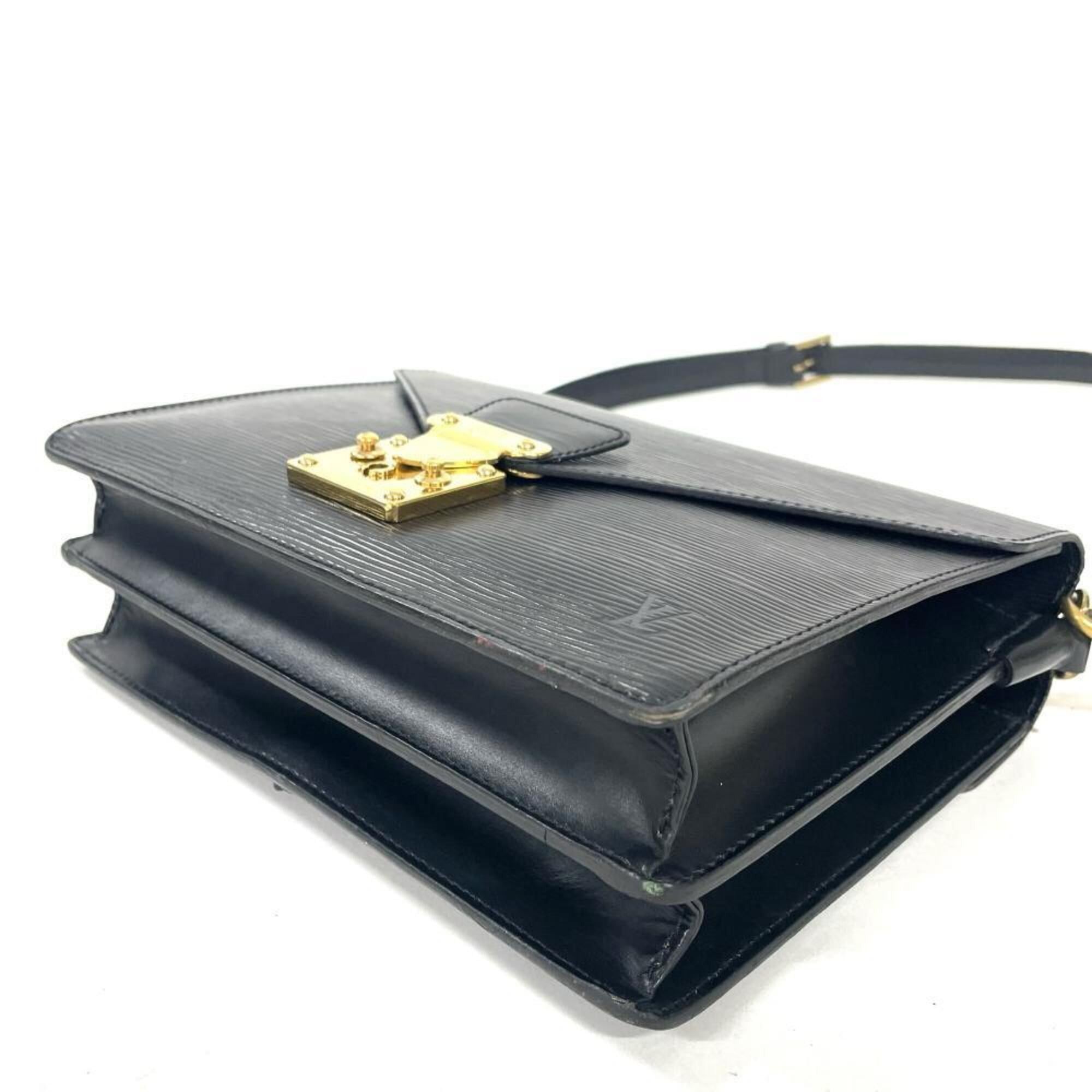 Louis Vuitton Louis Vuitton Handbag Epi M52322 Noir Leather Size ONE SIZE - 4 Thumbnail