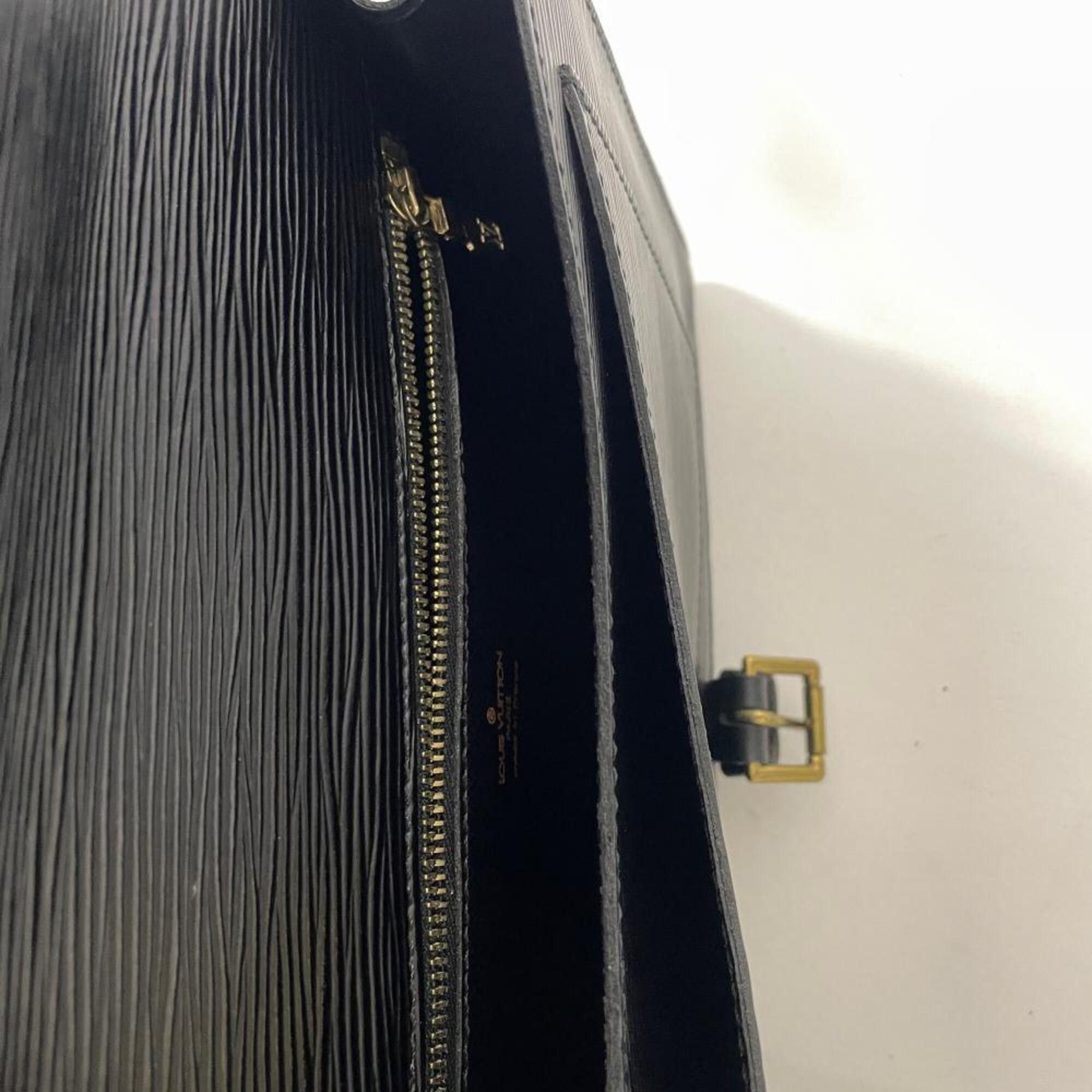 Louis Vuitton Louis Vuitton Handbag Epi M52322 Noir Leather Size ONE SIZE - 10 Thumbnail