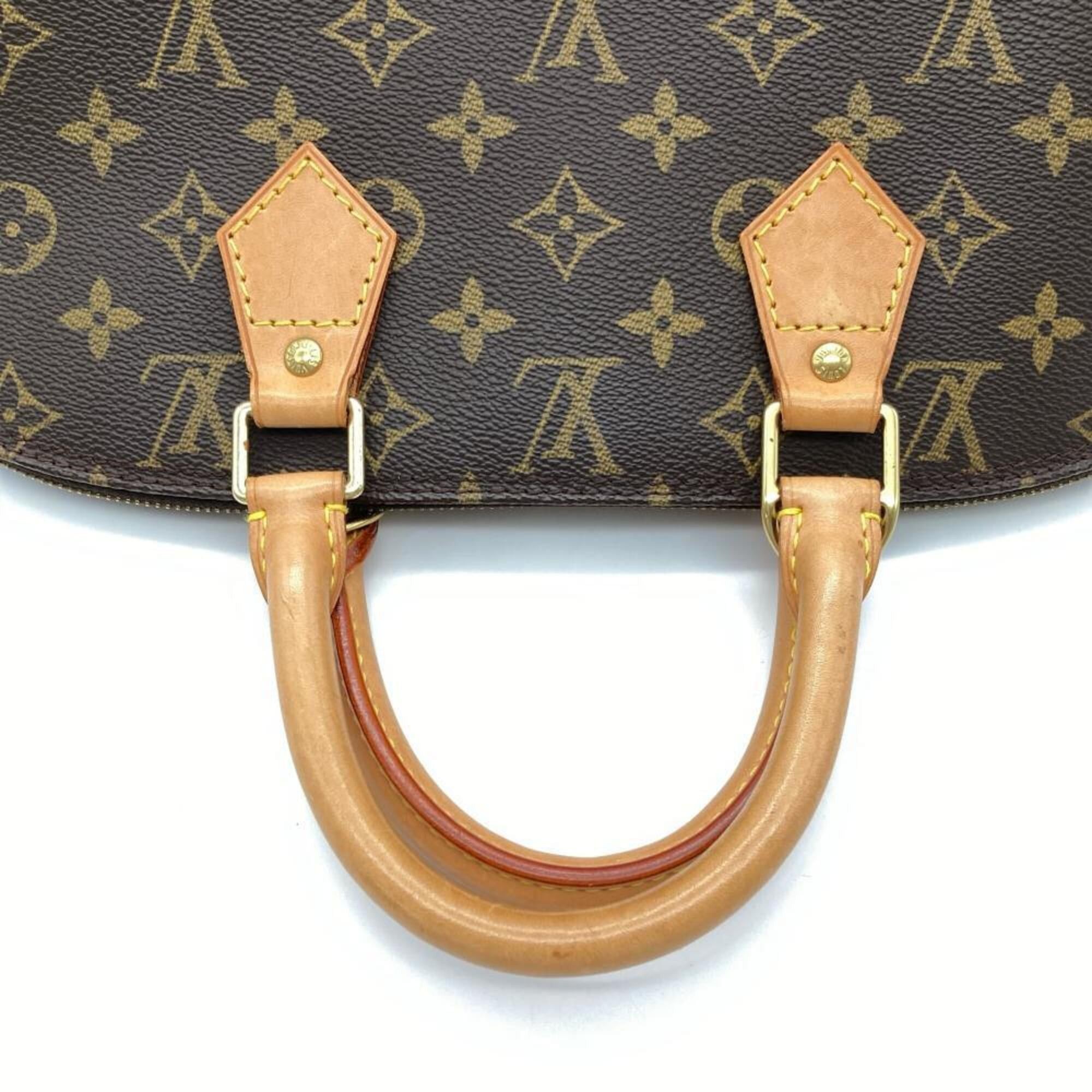 Louis Vuitton Louis Vuitton Alma PM handbag, Monogram canvas, M51130, brown, gold hardware, VI0010, women's. Size ONE SIZE - 4 Thumbnail