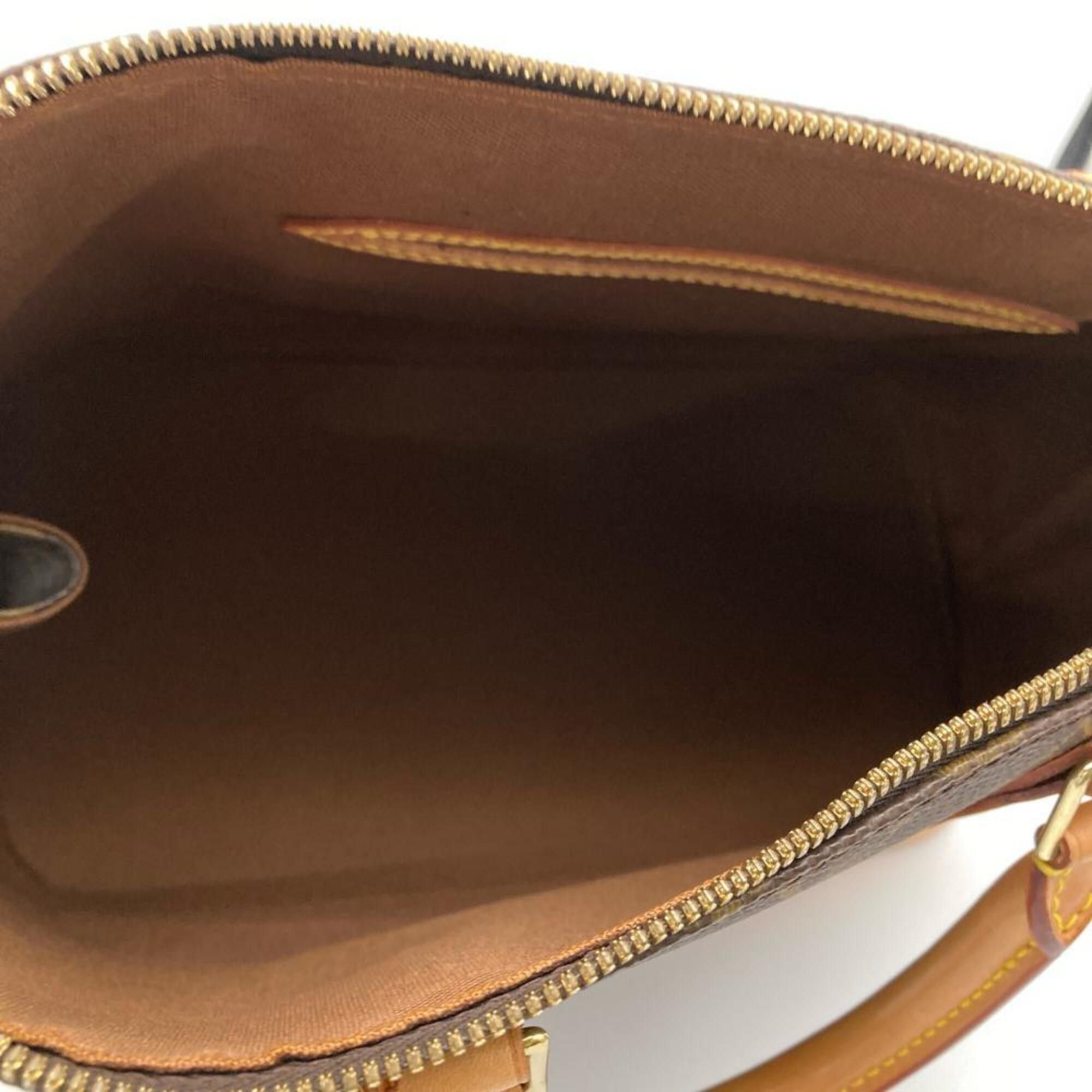 Louis Vuitton Louis Vuitton Alma PM handbag, Monogram canvas, M51130, brown, gold hardware, VI0010, women's. Size ONE SIZE - 7 Thumbnail