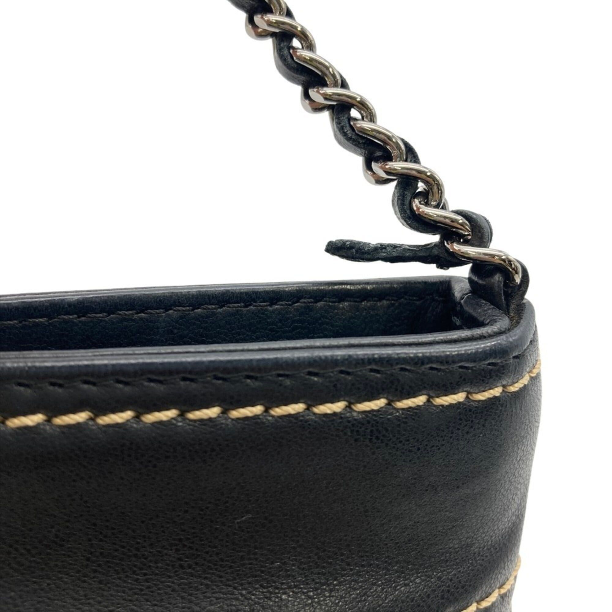 Chanel Chanel Chain Shoulder Bag, Black Size ONE SIZE - 10 Thumbnail