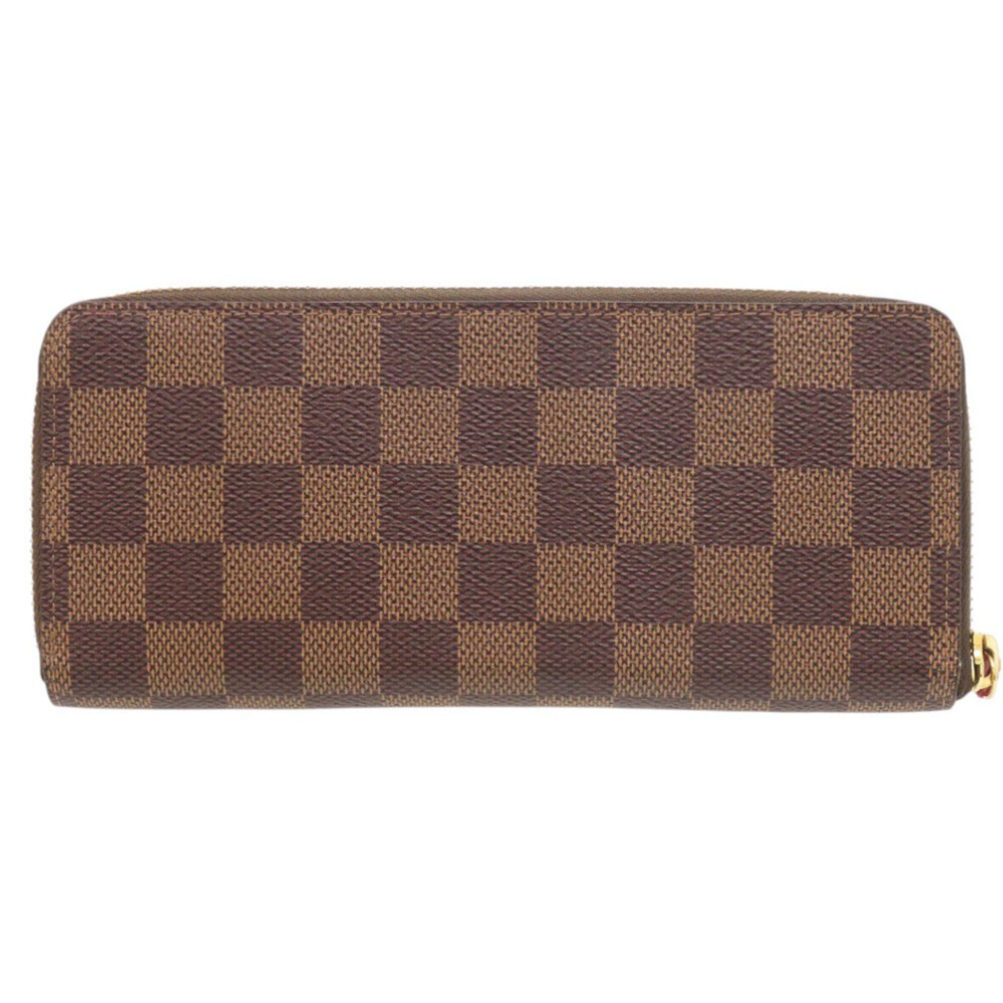 Louis Vuitton Excellent condition Louis Vuitton Portefeuille Clemence Damier N60534 Cerise long wallet LV 0412 LOUIS VUITTON Size ONE SIZE - 3 Thumbnail