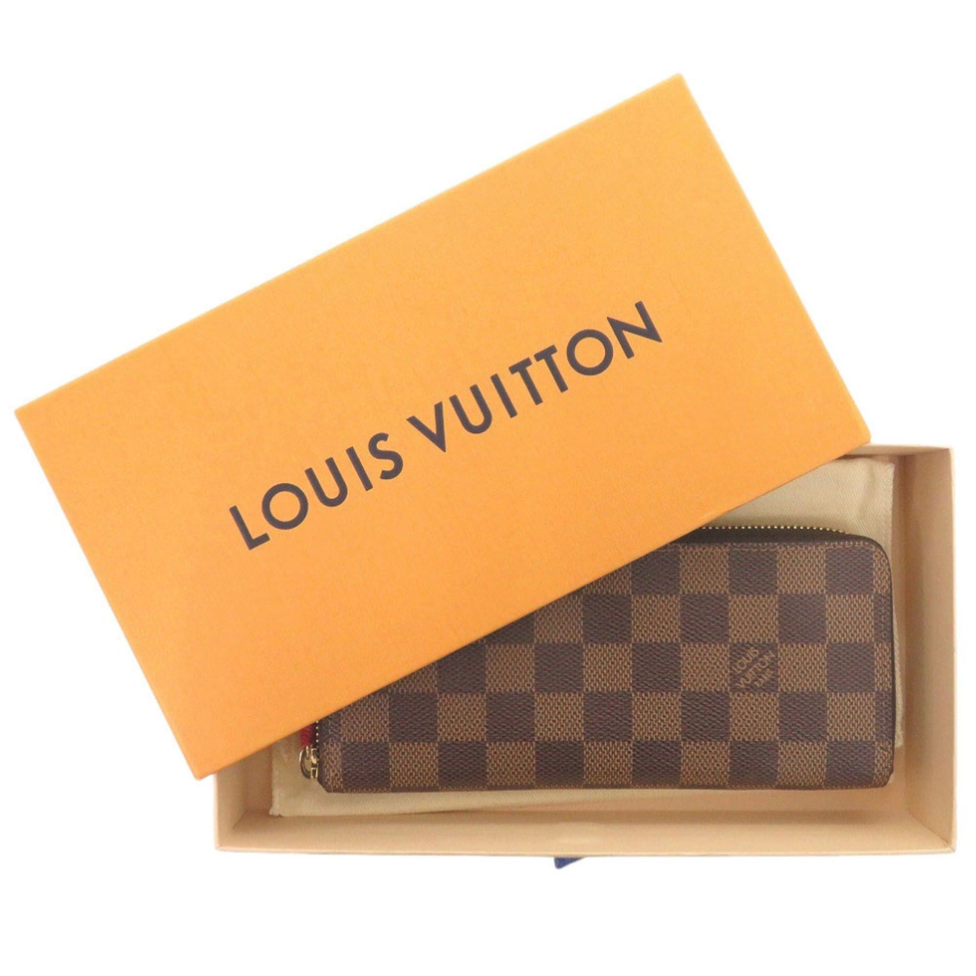 Louis Vuitton Excellent condition Louis Vuitton Portefeuille Clemence Damier N60534 Cerise long wallet LV 0412 LOUIS VUITTON Size ONE SIZE - 2 Thumbnail