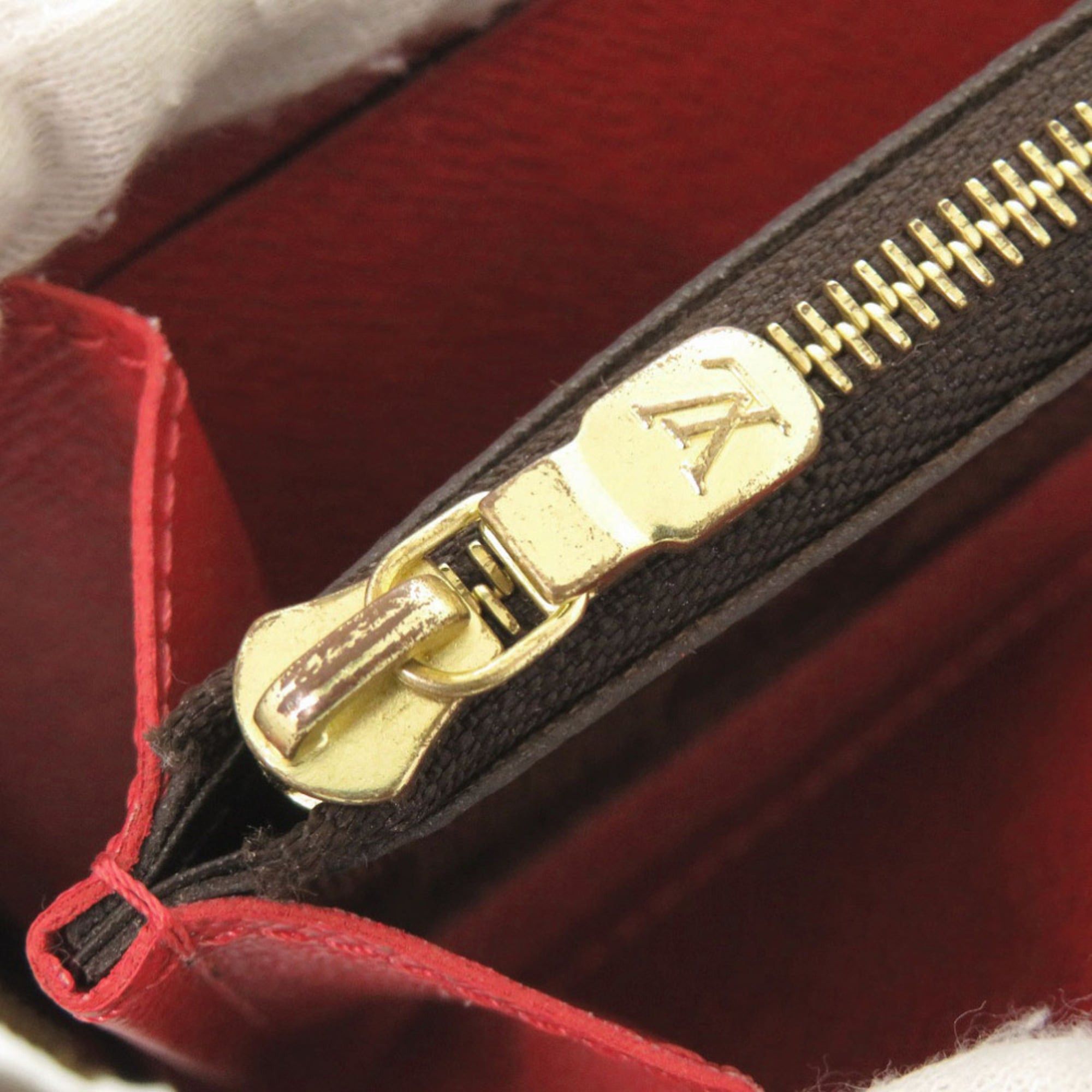 Louis Vuitton Excellent condition Louis Vuitton Portefeuille Clemence Damier N60534 Cerise long wallet LV 0412 LOUIS VUITTON Size ONE SIZE - 7 Thumbnail