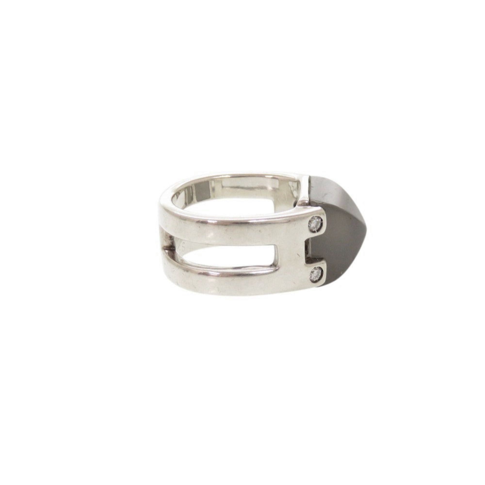 Hermes Hermes Vintage Medor #49 Sterling Silver 925 Moonstone Ring 1549HERMES Size ONE SIZE - 5 Thumbnail