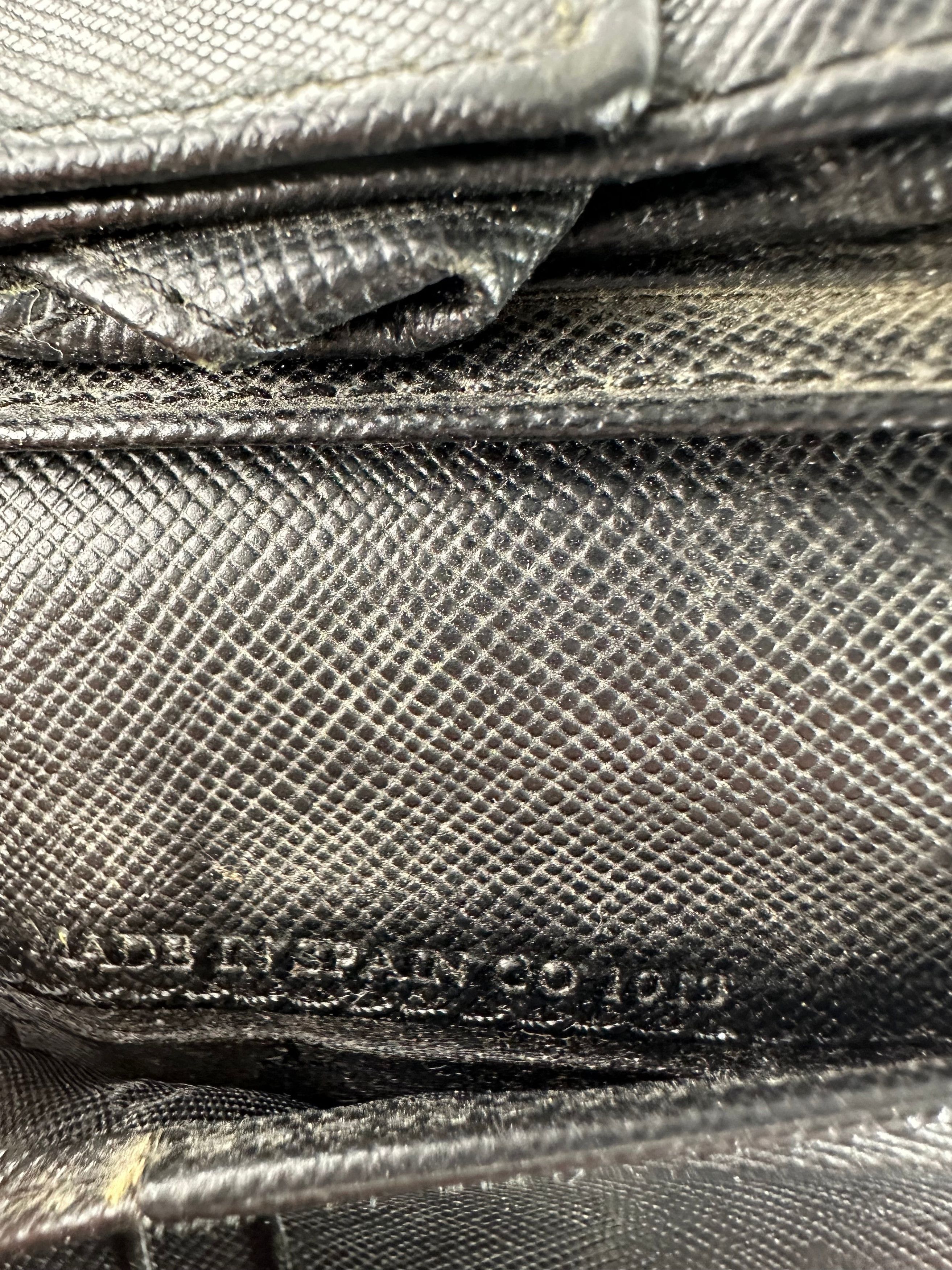 Givenchy Vintage Saffiano Leather Bifold Wallet Black Size ONE SIZE - 7 Thumbnail