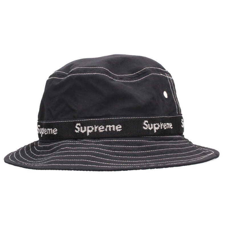 Supreme Supreme 22AW Webbing Crusher Hat Black One Size Size ONE SIZE - 2 Thumbnail