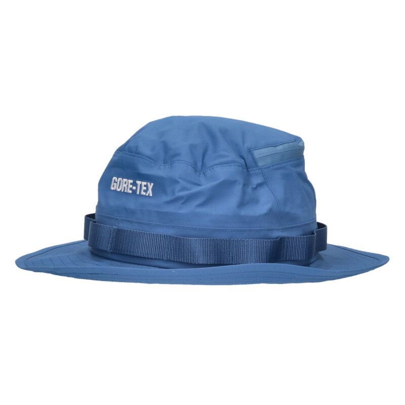 Supreme 23SS GORE-TEX PACLITE Net Boonie Logo Bucket Hat Blue One Size