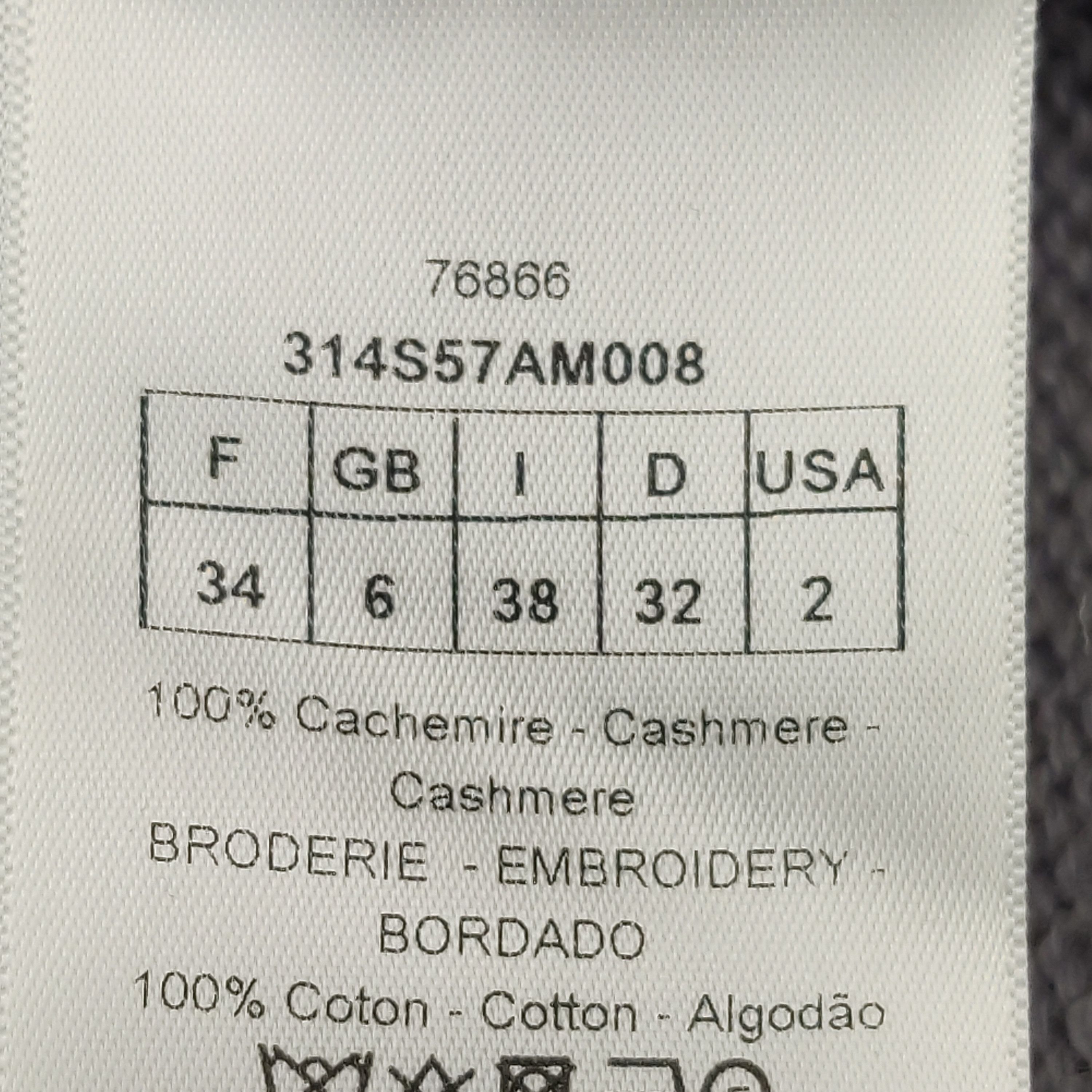 Dior Dior Women xs Sweaters Size XS / US 0-2 / IT 36-38 - 7 Thumbnail