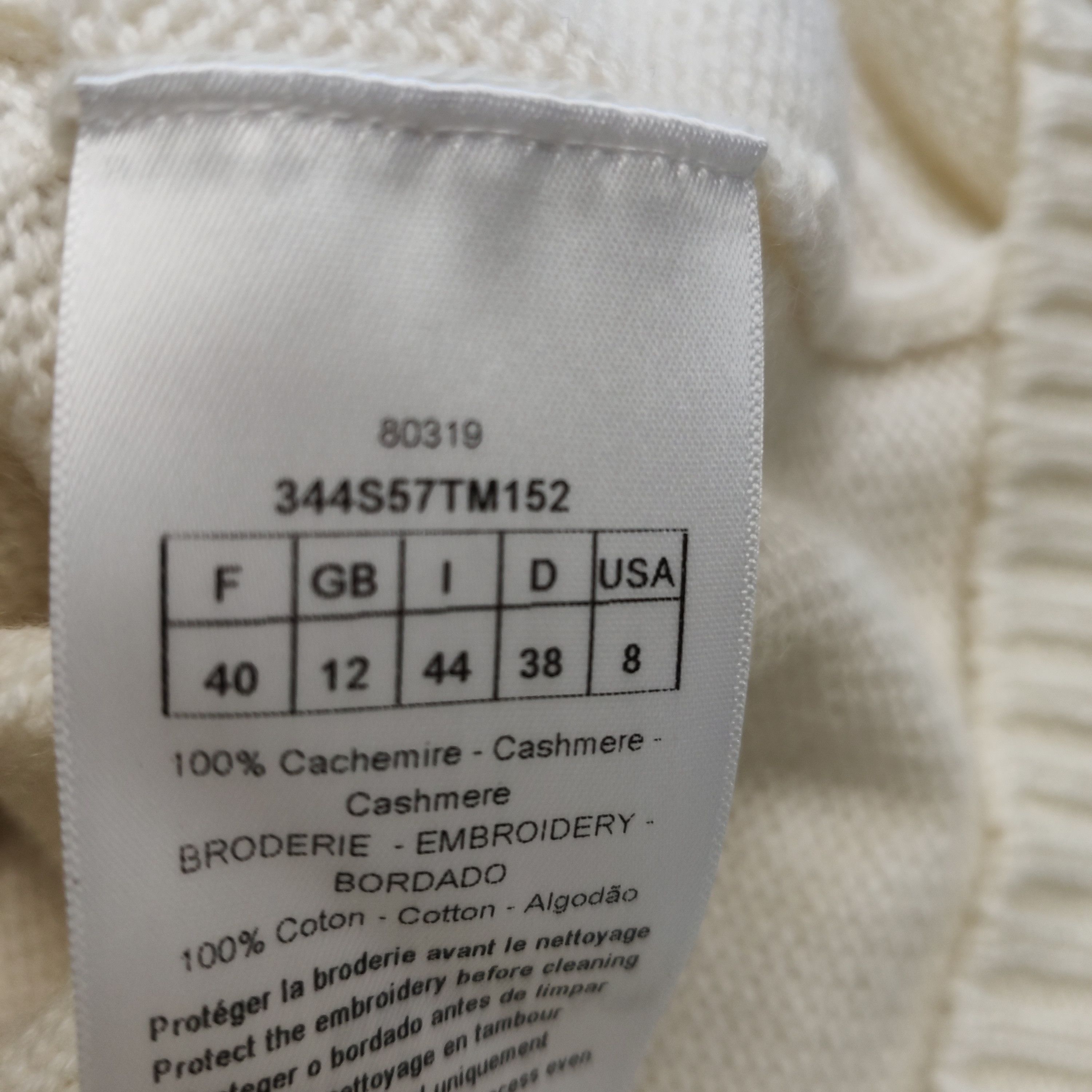 Dior Dior Women l Sweaters Size L / US 10 / IT 46 - 7 Thumbnail