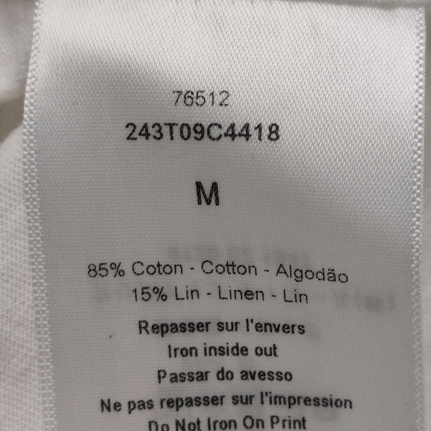 Dior Dior Women m Short Sleeve Shirts Size M / US 6-8 / IT 42-44 - 7 Thumbnail