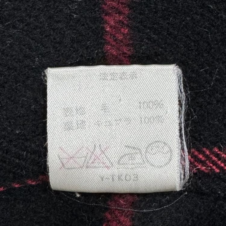 Dior Christian Dior Black Plaid Lining Coat Size M Size M / US 6-8 / IT 42-44 - 4 Thumbnail