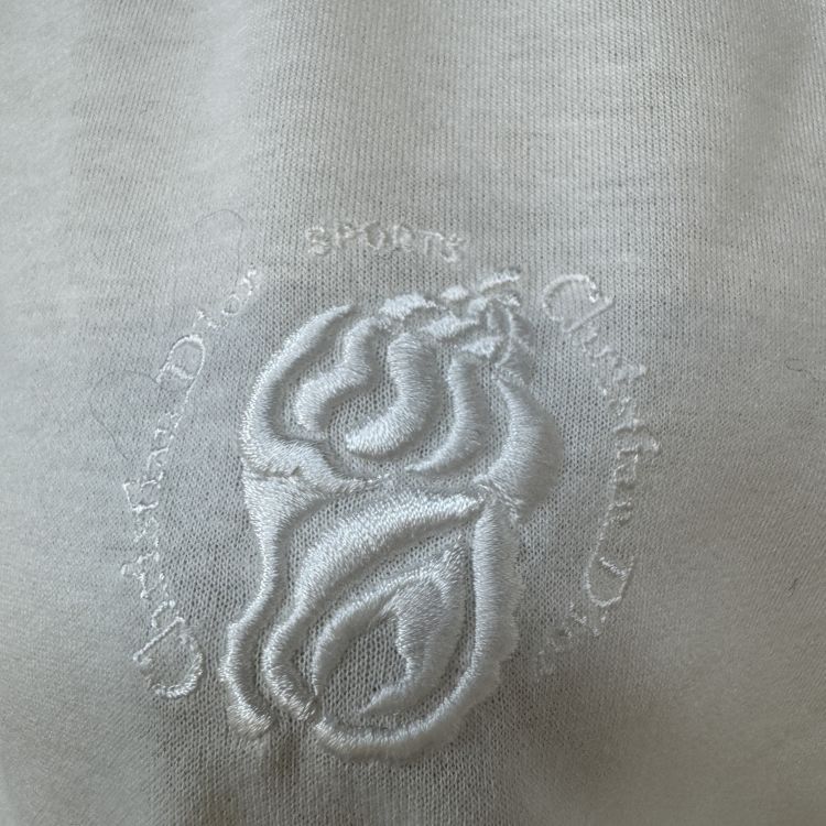 Dior Christian Dior Sports Embroidered Logo Polo Size L Size US L / EU 52-54 / 3 - 8 Thumbnail