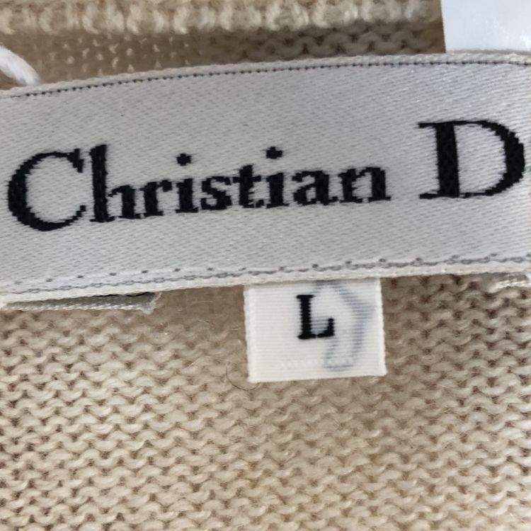 Dior Christian Dior Wool Silk Knit Top Size L Size L / US 10 / IT 46 - 3 Thumbnail