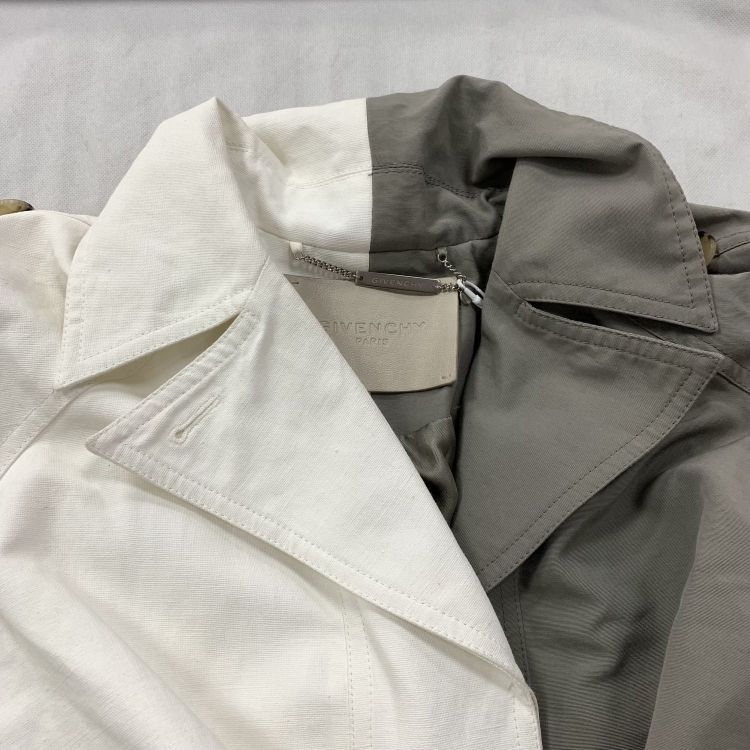 Givenchy Givenchy Two-Tone Trench Coat Size 36 Size XS / US 0-2 / IT 36-38 - 9 Thumbnail