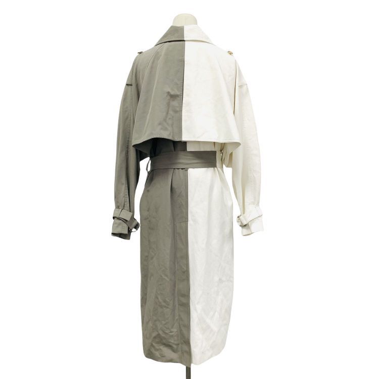 Givenchy Givenchy Two-Tone Trench Coat Size 36 Size XS / US 0-2 / IT 36-38 - 2 Thumbnail