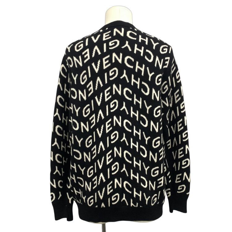 Givenchy Givenchy All-Over Logo Cardigan Size XL Size US XL / EU 56 / 4 - 2 Thumbnail
