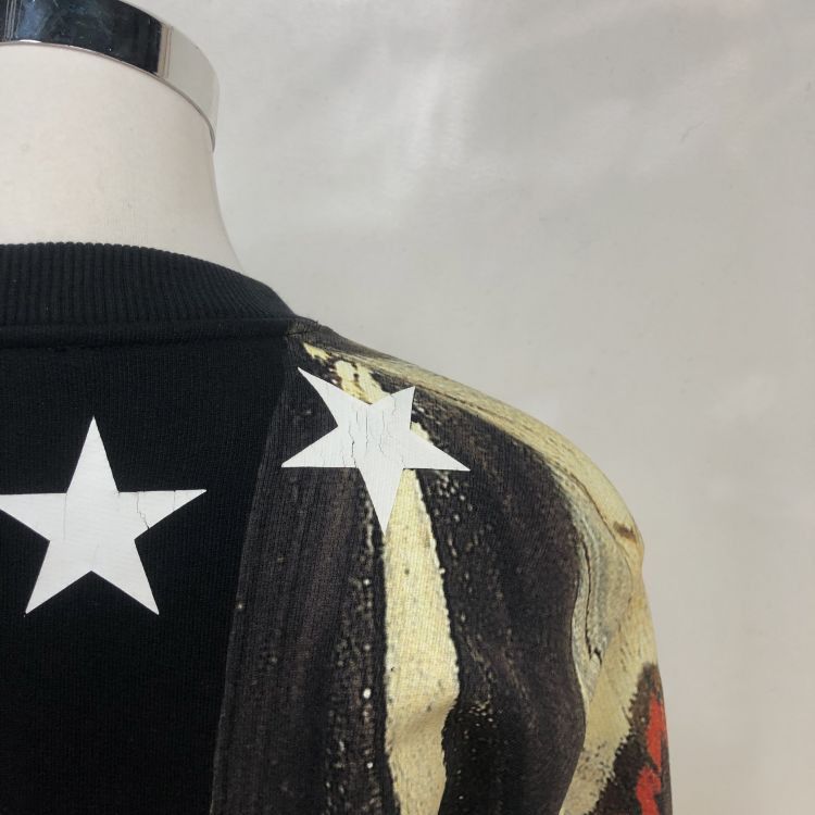 Givenchy Givenchy Butterfly Star Crewneck Sweatshirt Size S Size US S / EU 44-46 / 1 - 7 Thumbnail