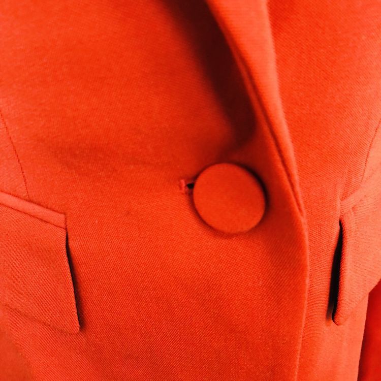 Givenchy Givenchy Red Blazer Size 34 Size XS / US 0-2 / IT 36-38 - 6 Thumbnail