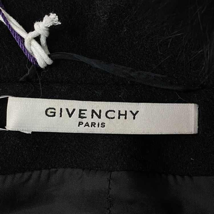 Givenchy Givenchy Fox Fur Trim Wool Coat Size 38 Size S / US 4 / IT 40 - 3 Thumbnail