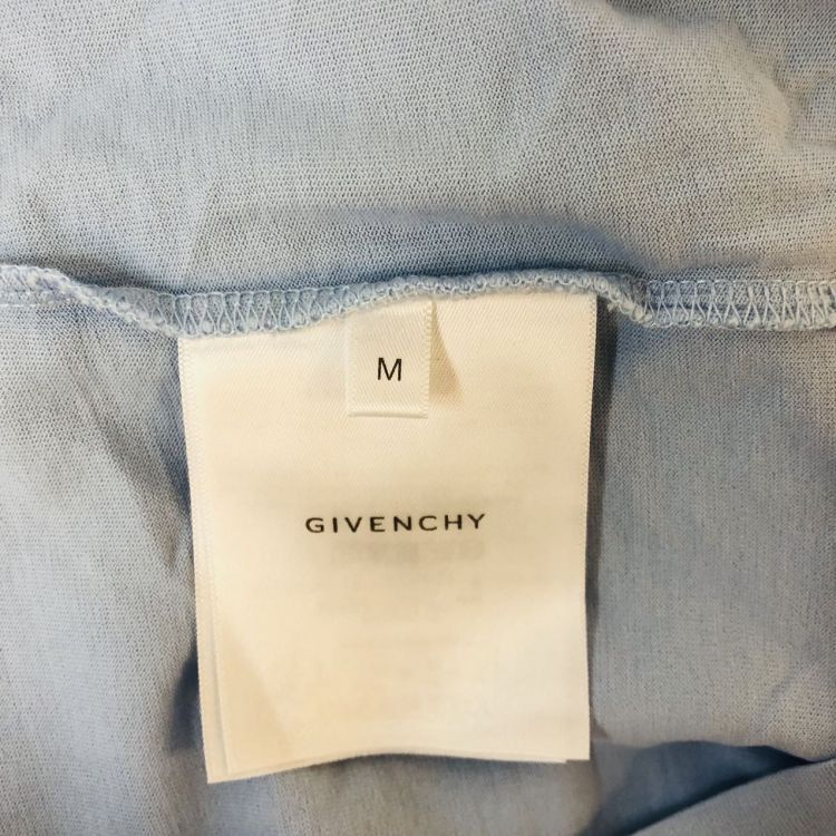 Givenchy Givenchy Logo Graphic T-Shirt Blue Size M Size US M / EU 48-50 / 2 - 3 Thumbnail