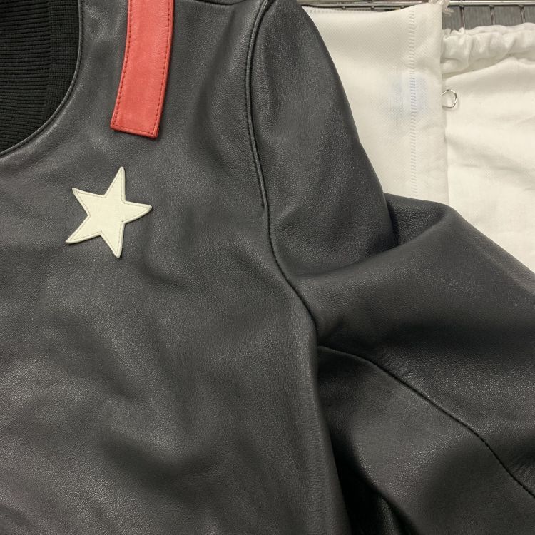 Givenchy Givenchy Star Leather Jacket Size M Size US M / EU 48-50 / 2 - 10 Thumbnail