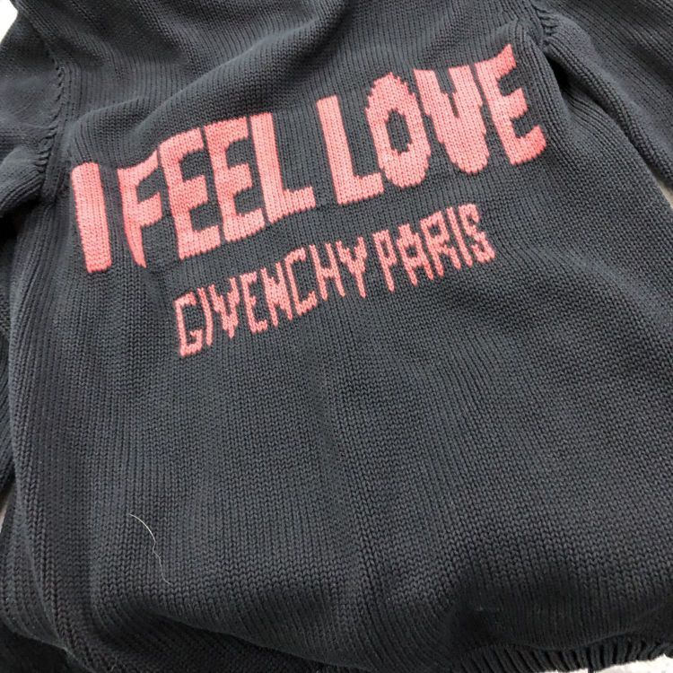 Givenchy Givenchy I Feel Love Knit Sweater Size S Size US S / EU 44-46 / 1 - 6 Thumbnail