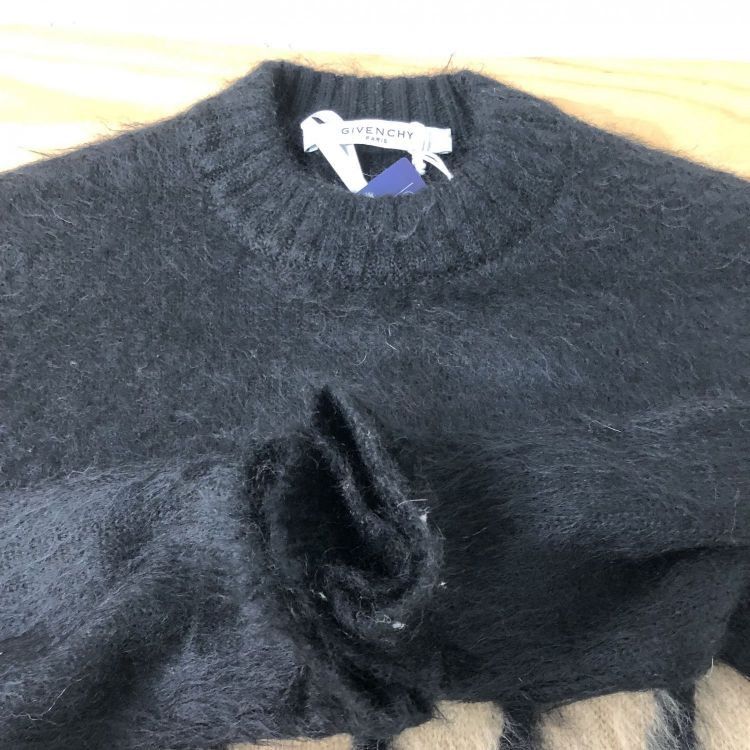Givenchy Givenchy Mohair Logo Sweater Size XS Size US XS / EU 42 / 0 - 11 Thumbnail