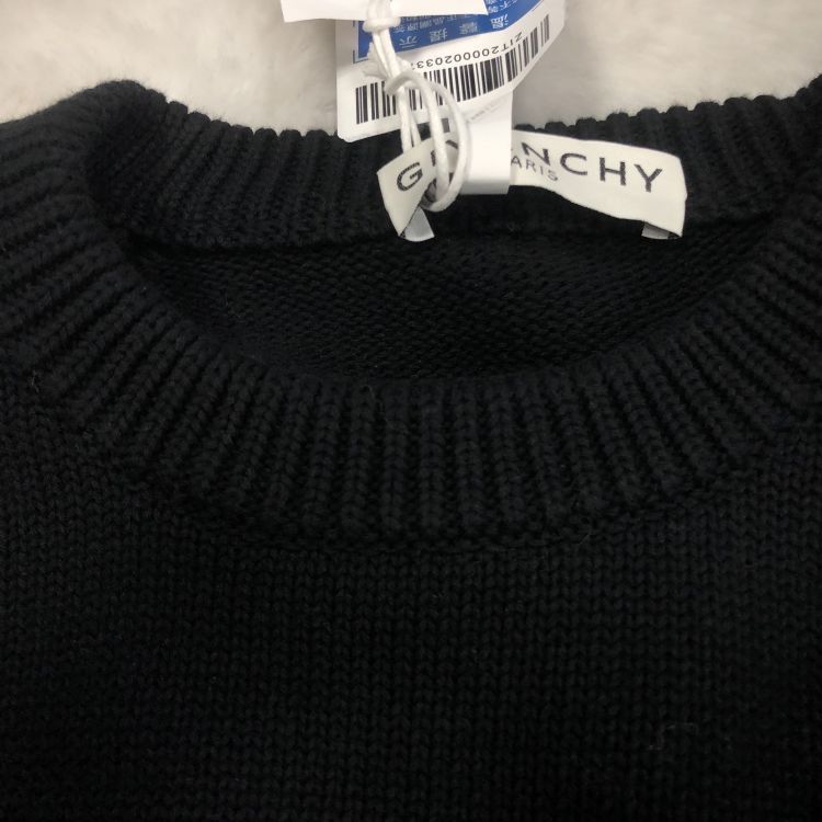 Givenchy Givenchy Inverted Logo Stripe Sweater Size M Size US M / EU 48-50 / 2 - 7 Thumbnail