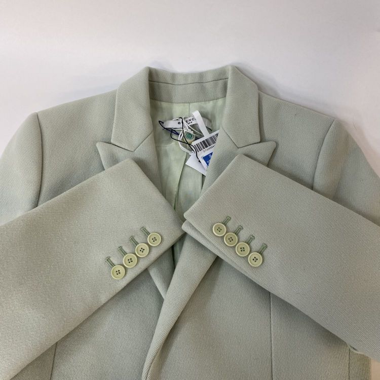 Givenchy Givenchy Mint Green Wool Coat Size 34 Size XXS / US 00 / IT 34 - 13 Thumbnail
